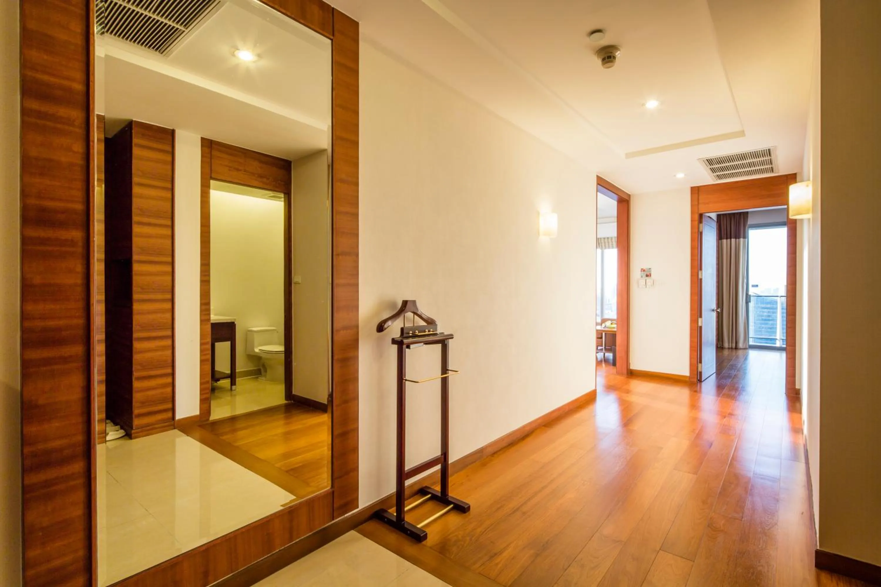 wardrobe in Column Bangkok Hotel