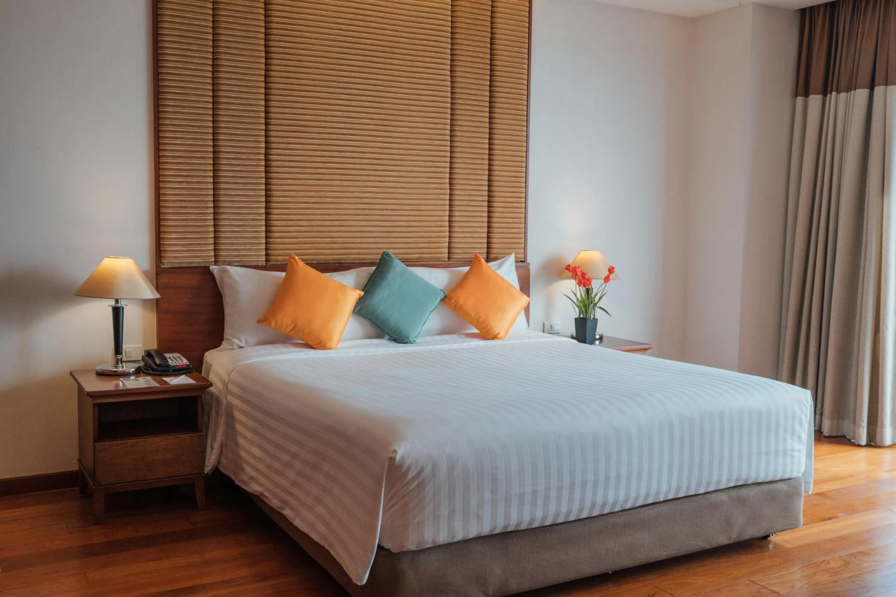 Bed in Column Bangkok Hotel