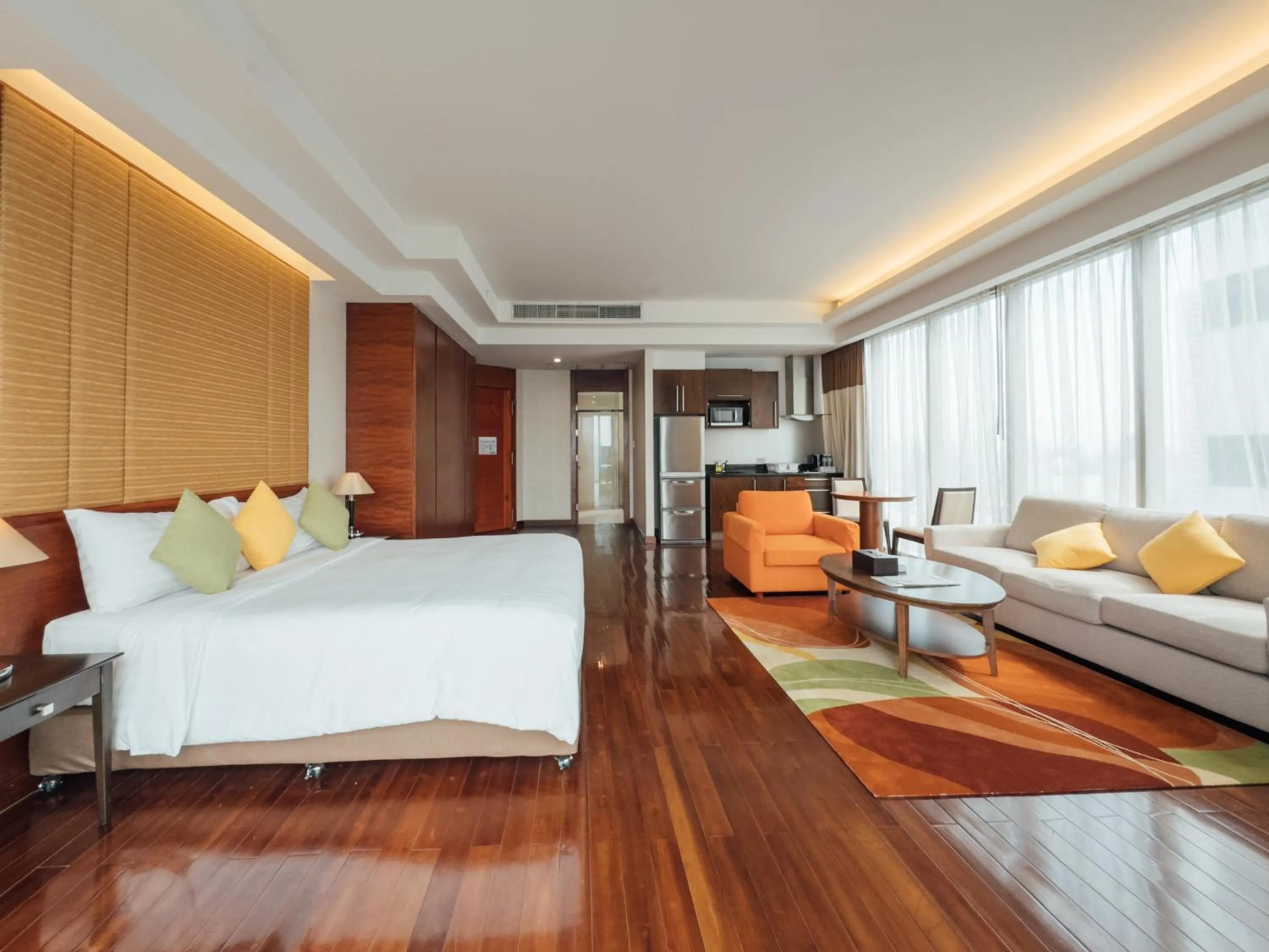 Bed in Column Bangkok Hotel