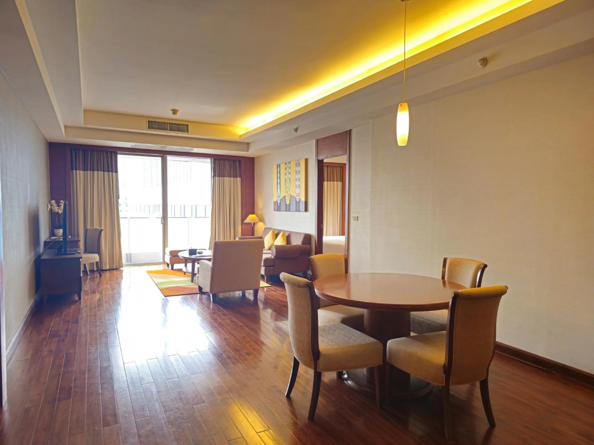 Living room in Column Bangkok Hotel