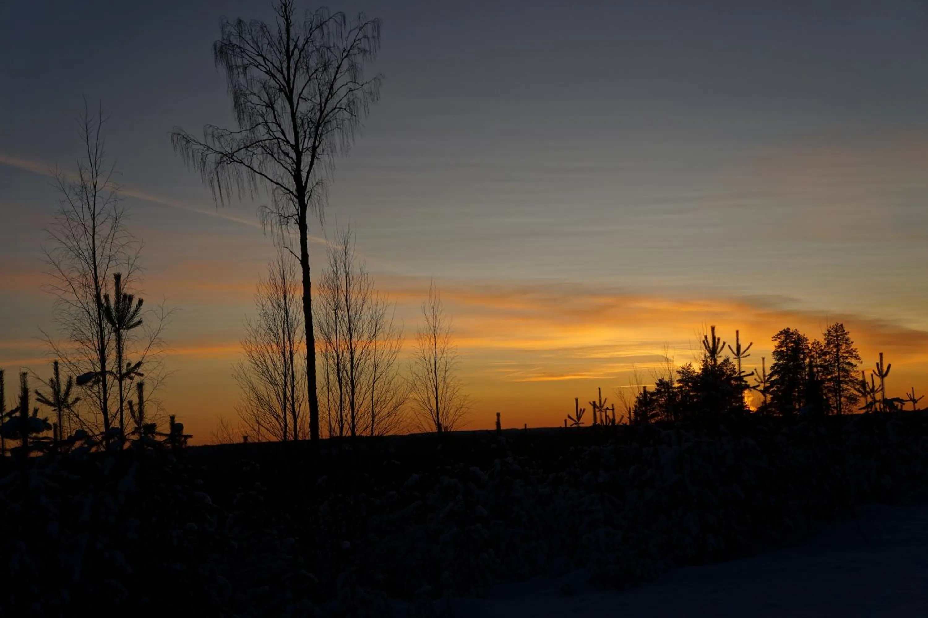 Sunset in Hotel Tulikettu