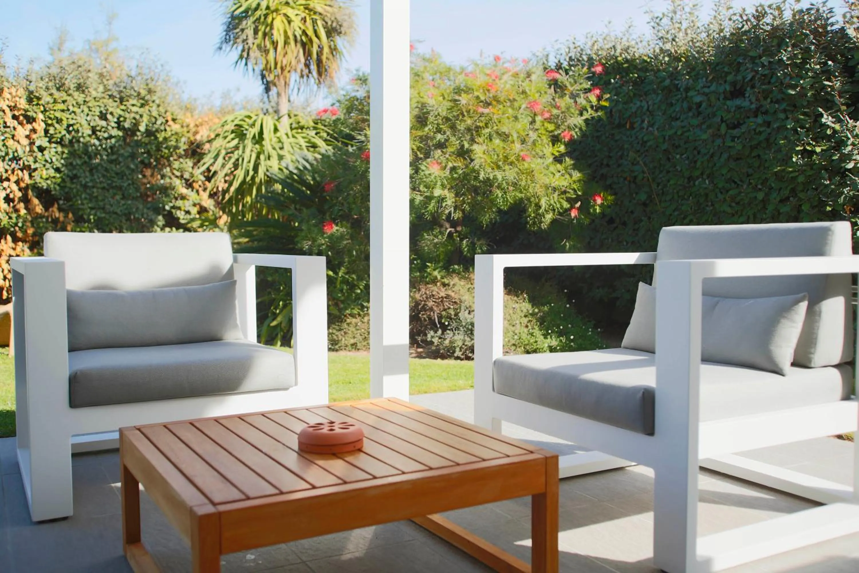 Patio in Domaine Villas Mandarine Private Pools & Spa