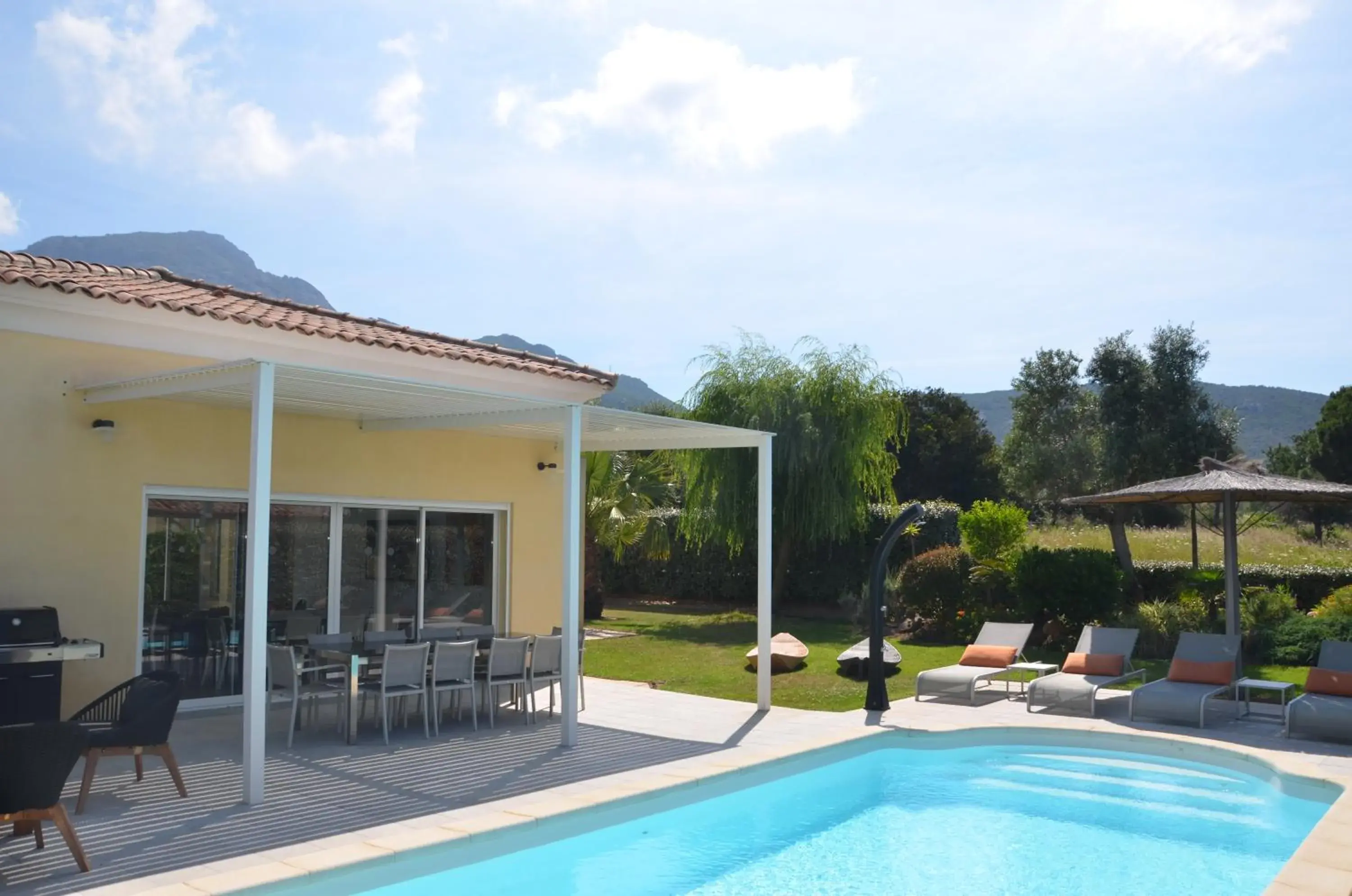 Pool view in Domaine Villas Mandarine Private Pools & Spa Pool view in Domaine Villas Mandarine Private Pools & Spa