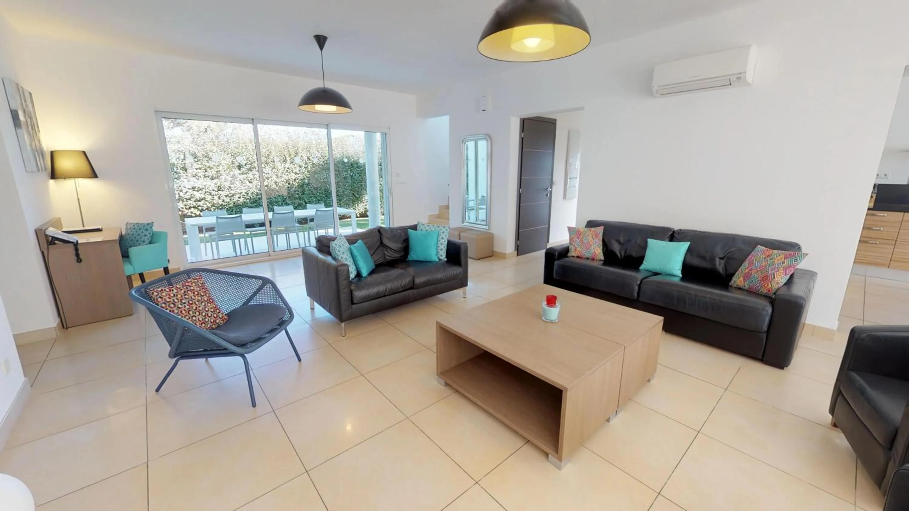 Living room in Domaine Villas Mandarine Private Pools & Spa