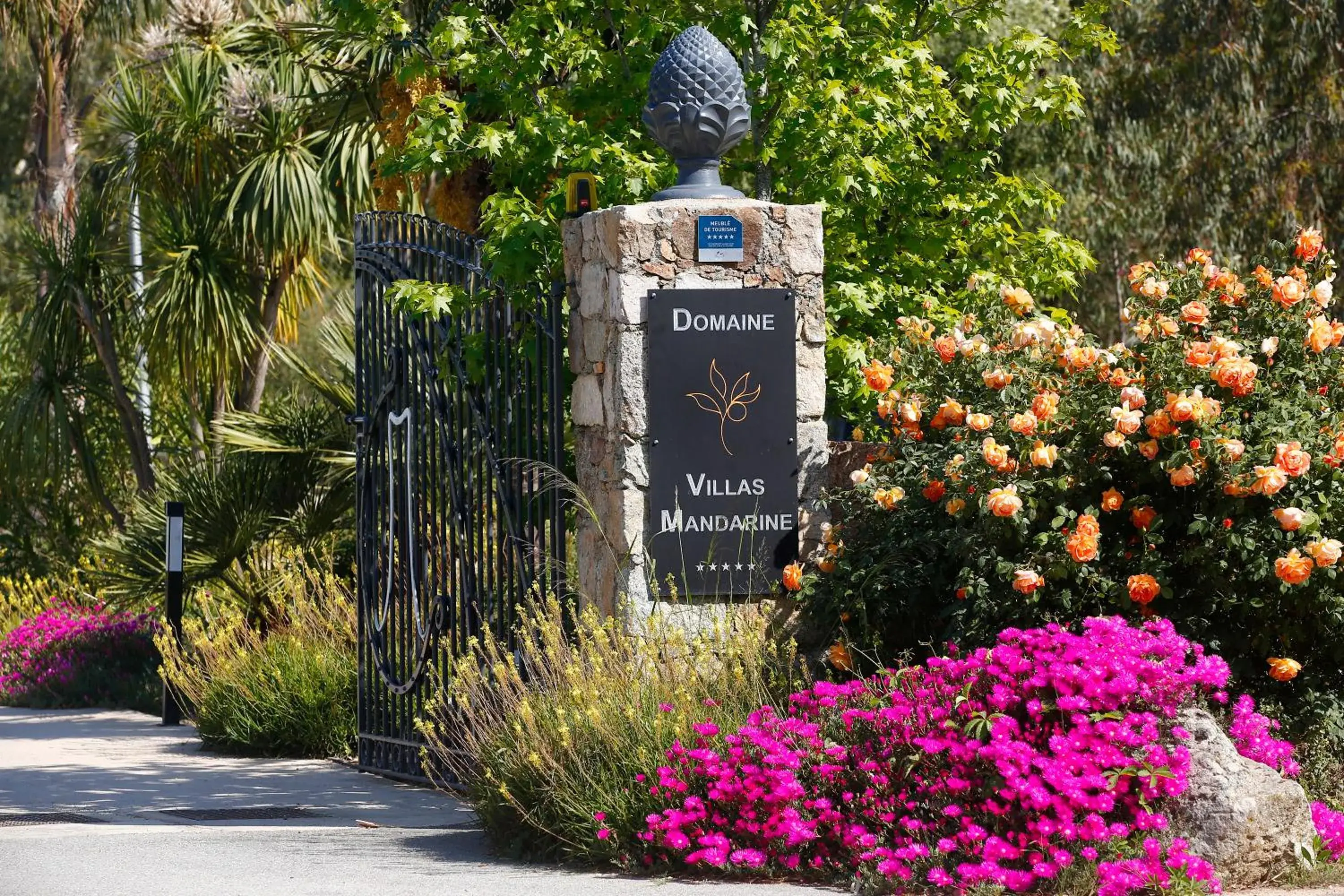 Facade/entrance in Domaine Villas Mandarine Private Pools & Spa Facade/entrance in Domaine Villas Mandarine Private Pools & Spa
