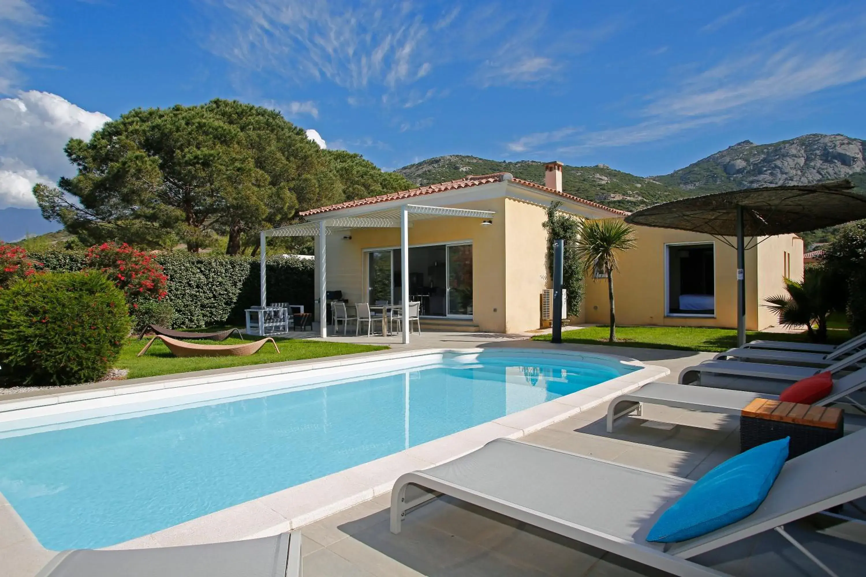 Mountain view in Domaine Villas Mandarine Private Pools & Spa Mountain view in Domaine Villas Mandarine Private Pools & Spa