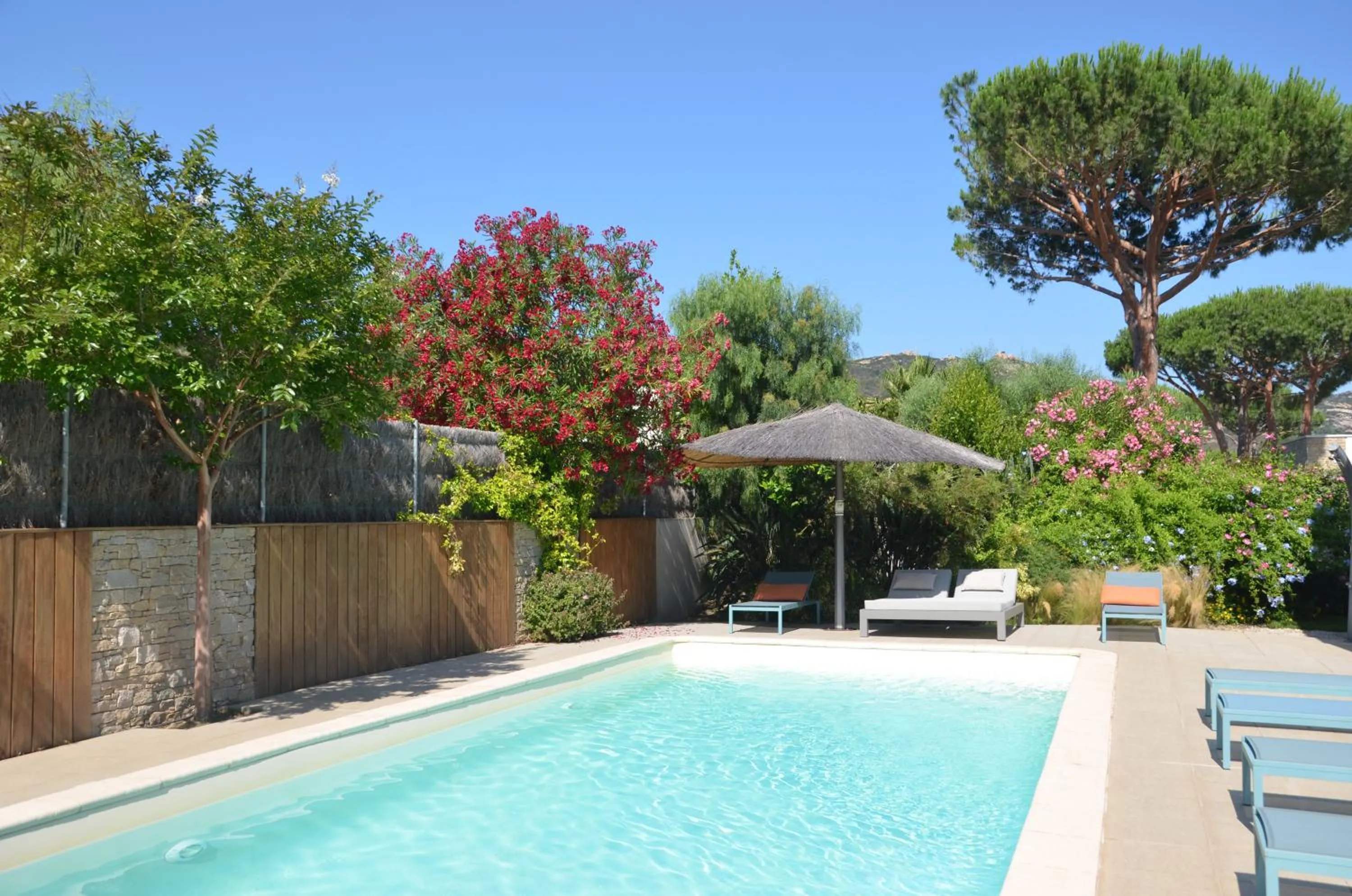 Pool view in Domaine Villas Mandarine Private Pools & Spa