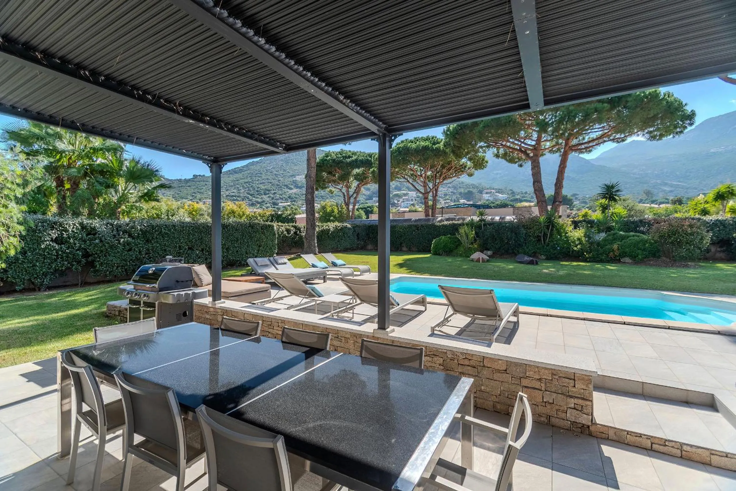 Patio in Domaine Villas Mandarine Private Pools & Spa