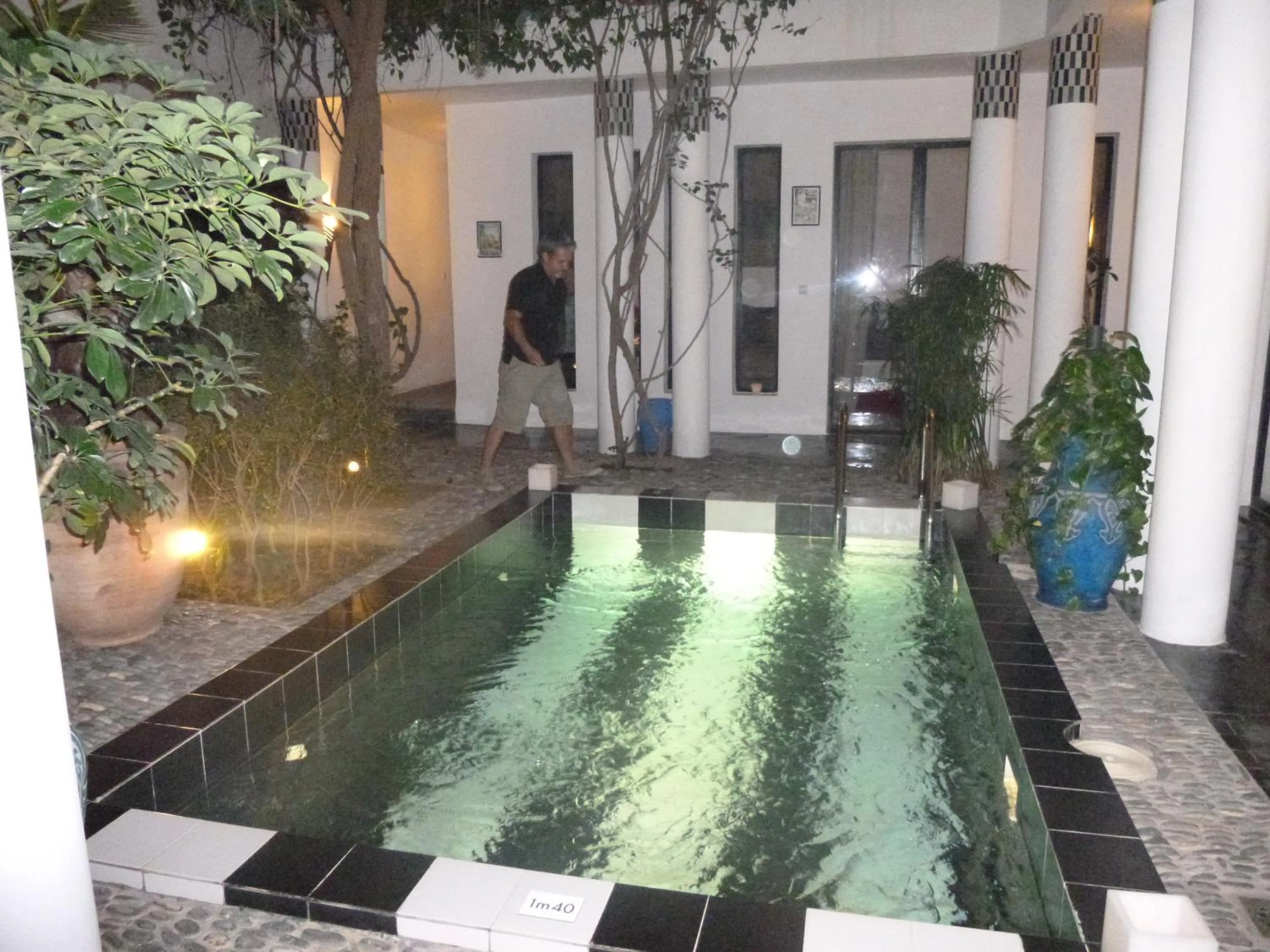 Swimming pool in Riad Tchina