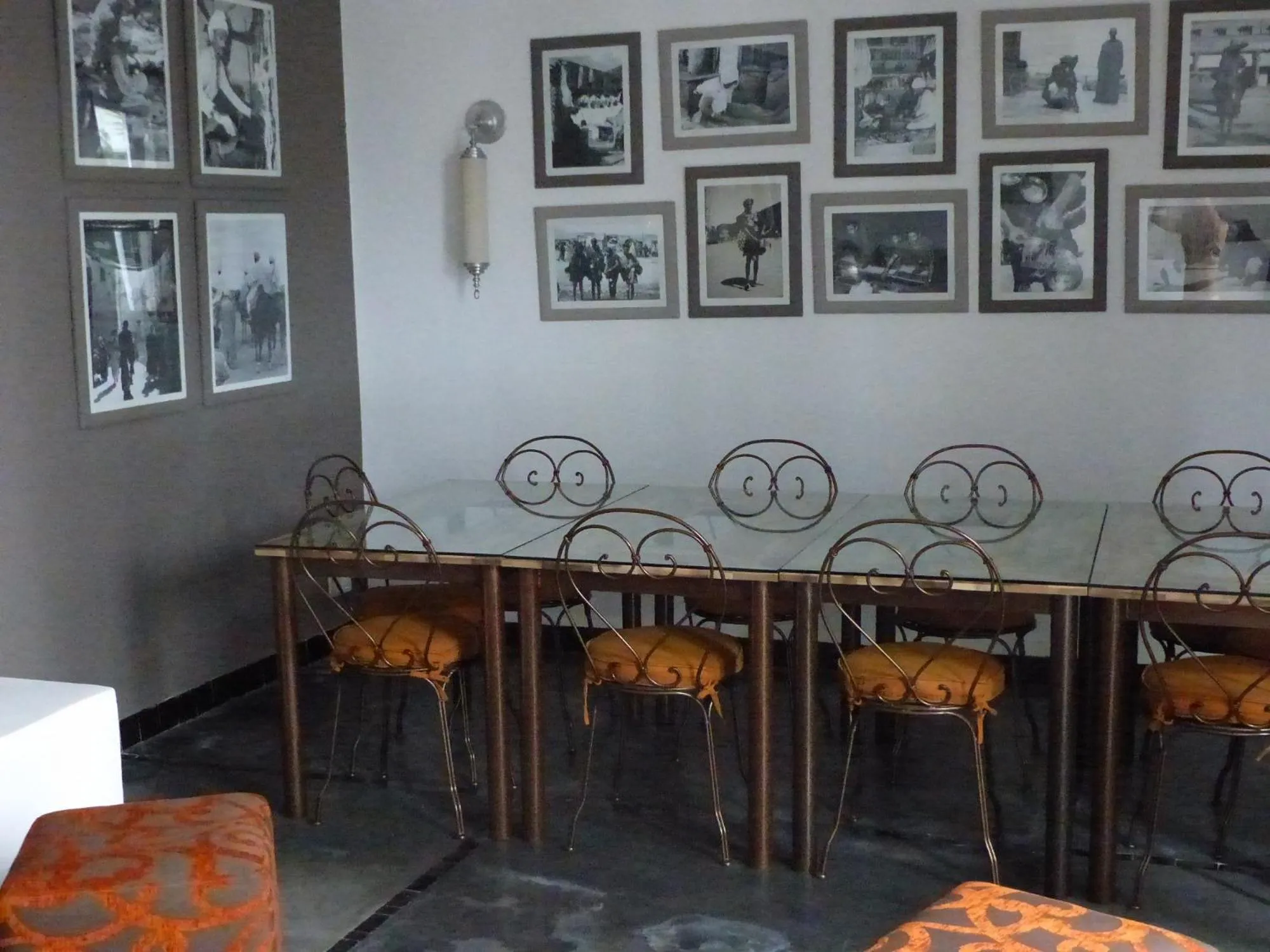Dining area in Riad Tchina
