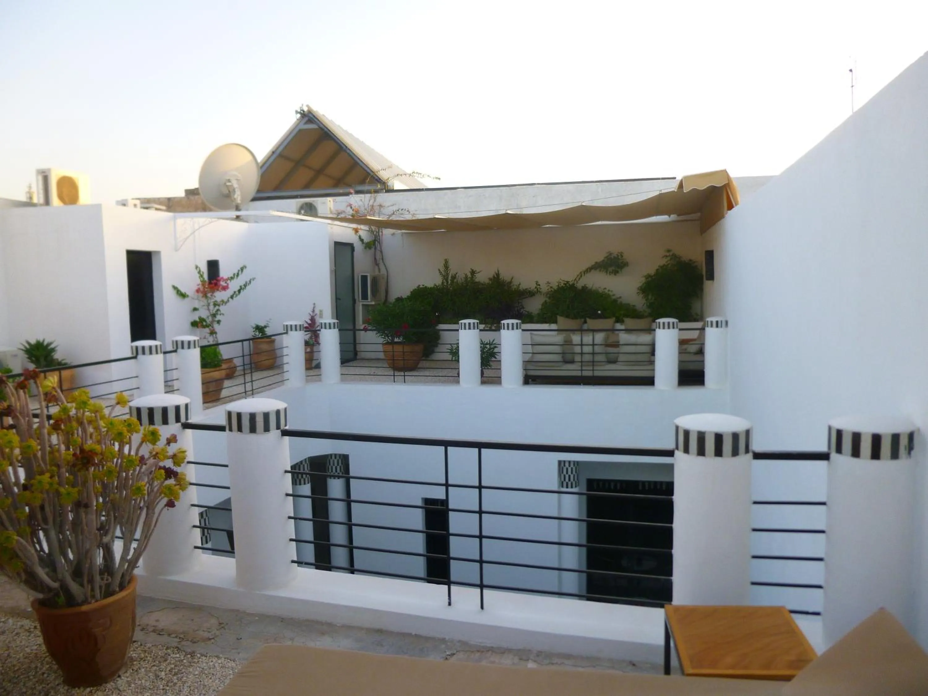 Balcony/Terrace in Riad Tchina