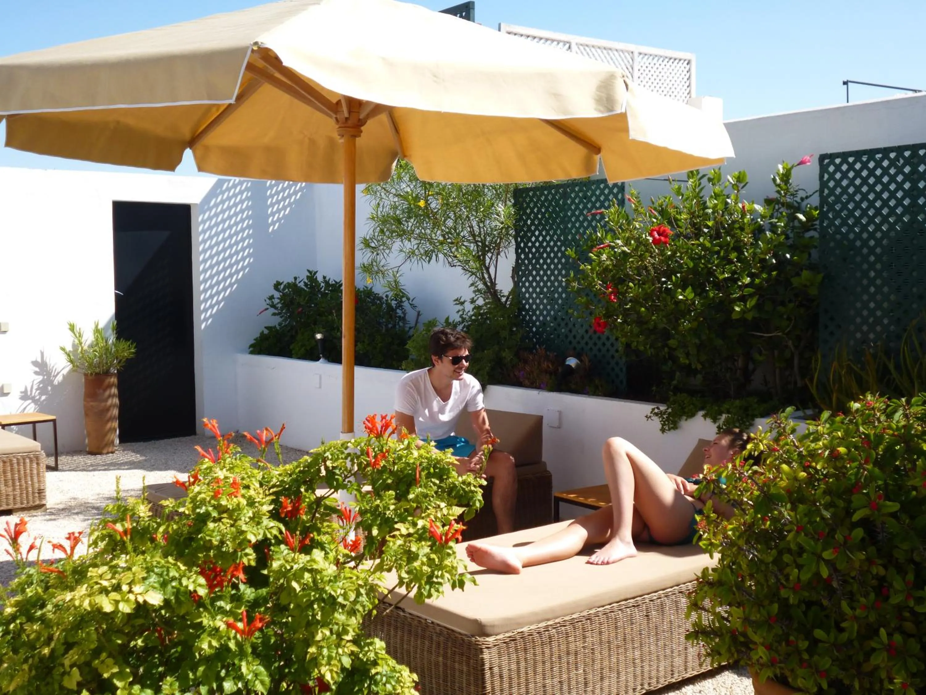 Balcony/Terrace in Riad Tchina