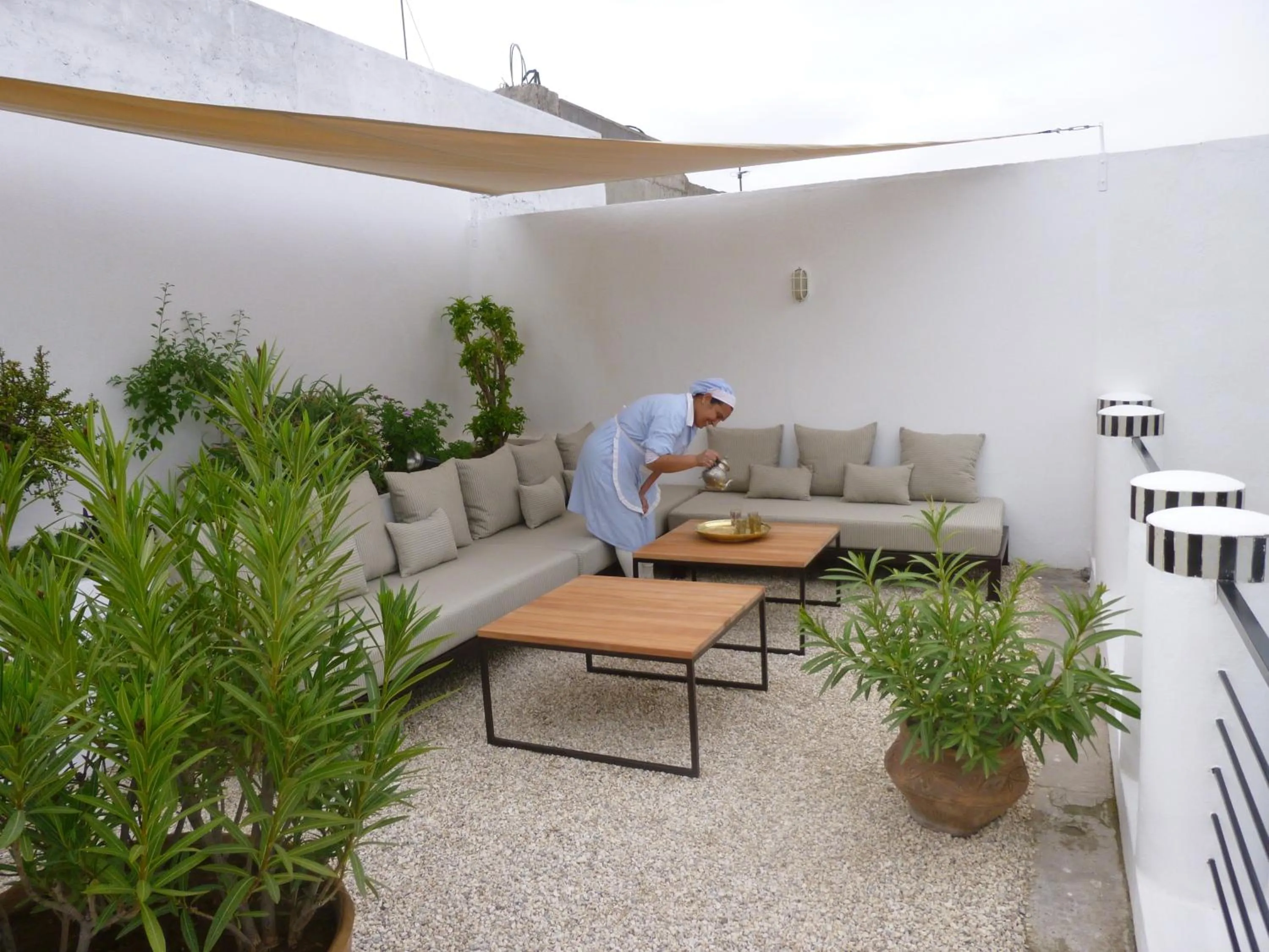 Balcony/Terrace in Riad Tchina