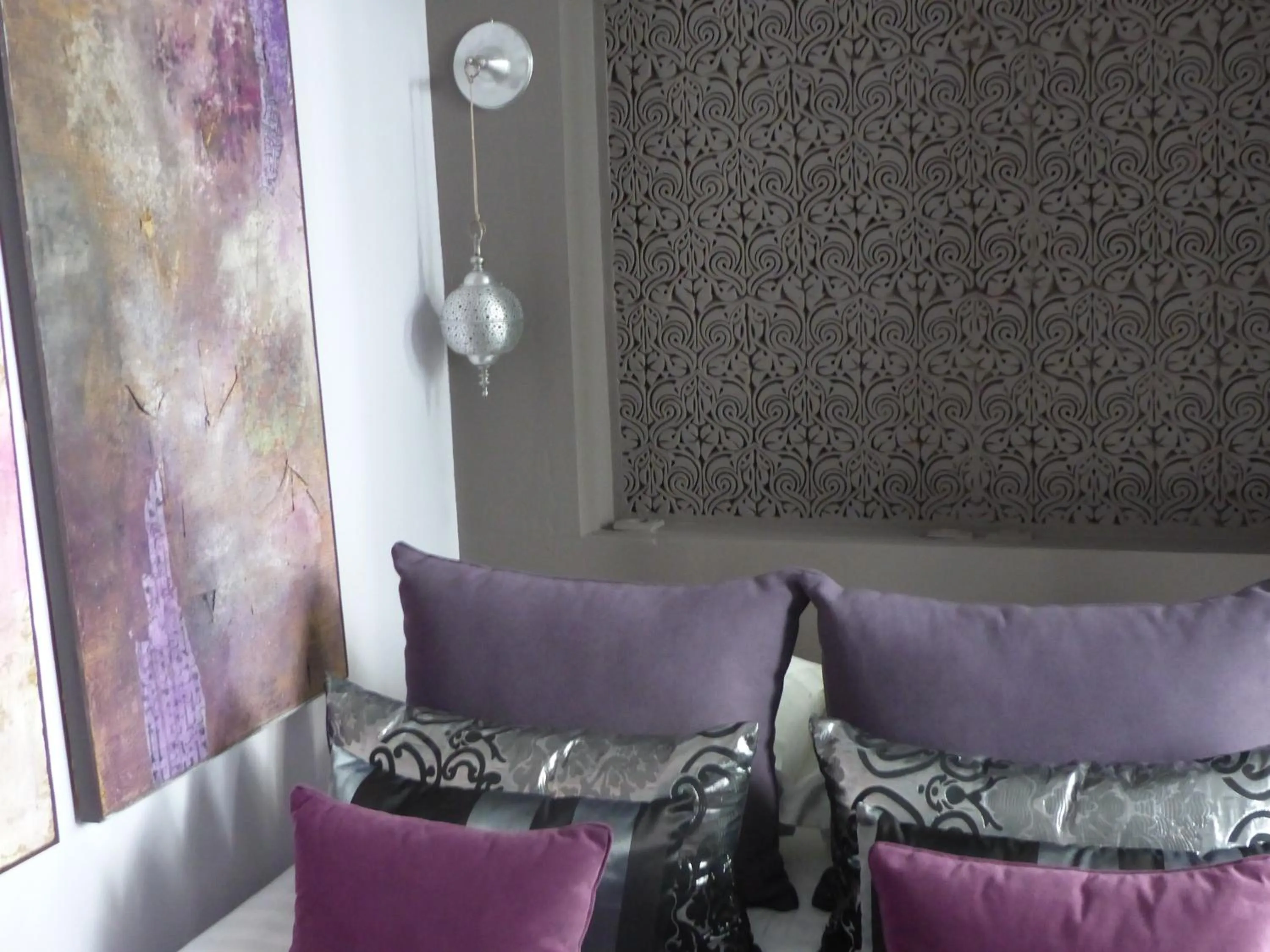 Decorative detail in Riad Tchina