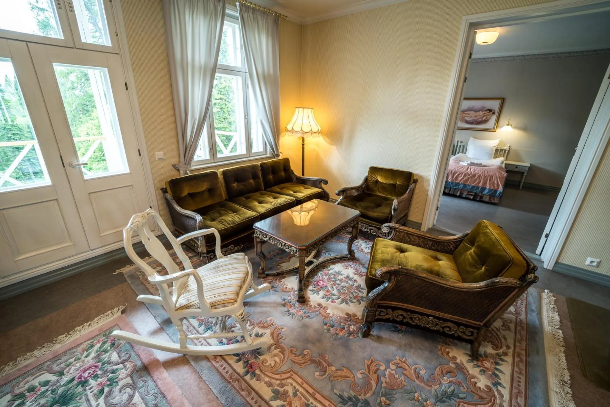 Executive Manor Suite with Sauna in Karolineburg Manor House Hotel