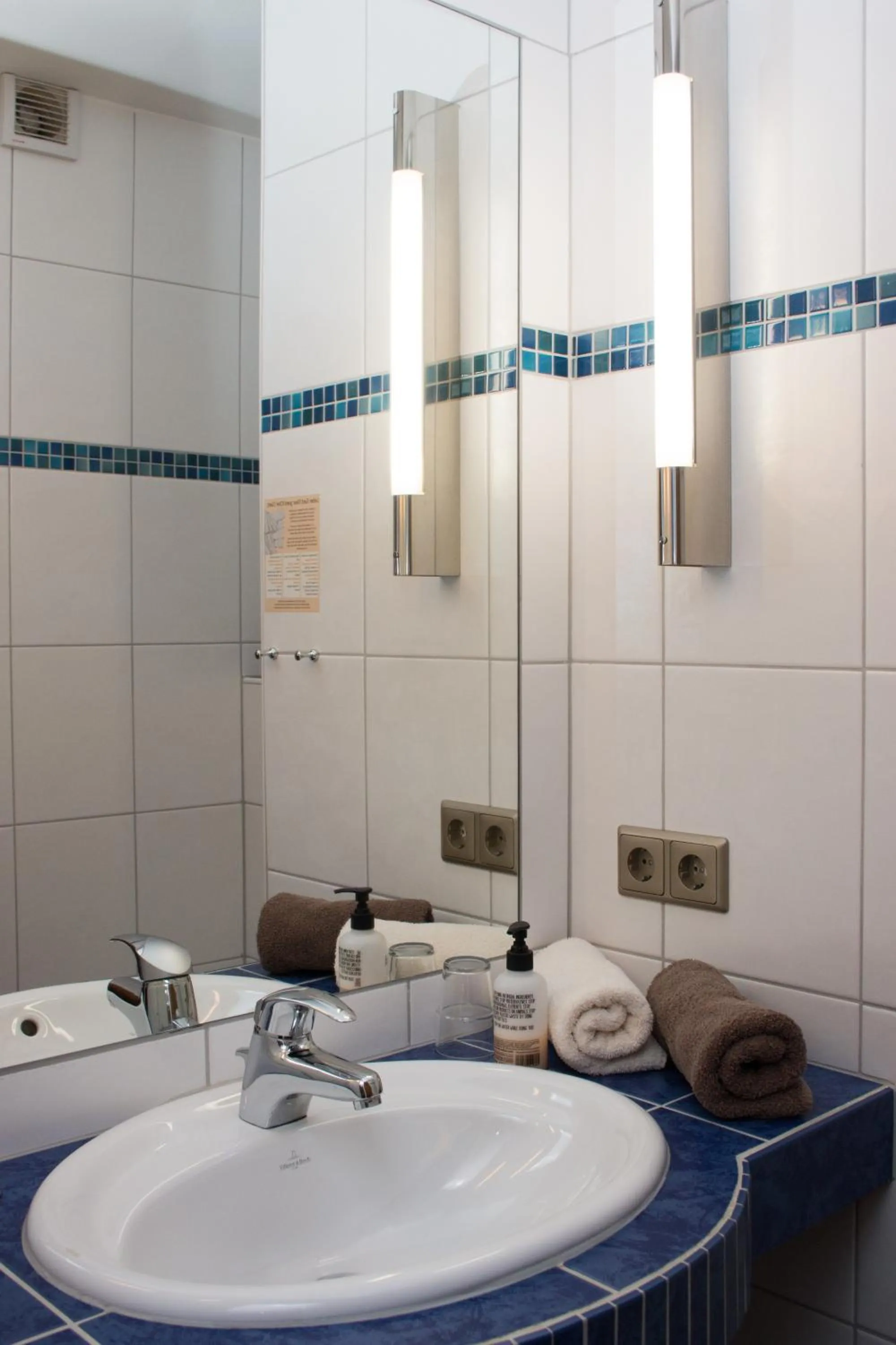 Bathroom in Hotel & Gasthof Hubertushöhe - Ihr Hotel für Urlaub mit Hund