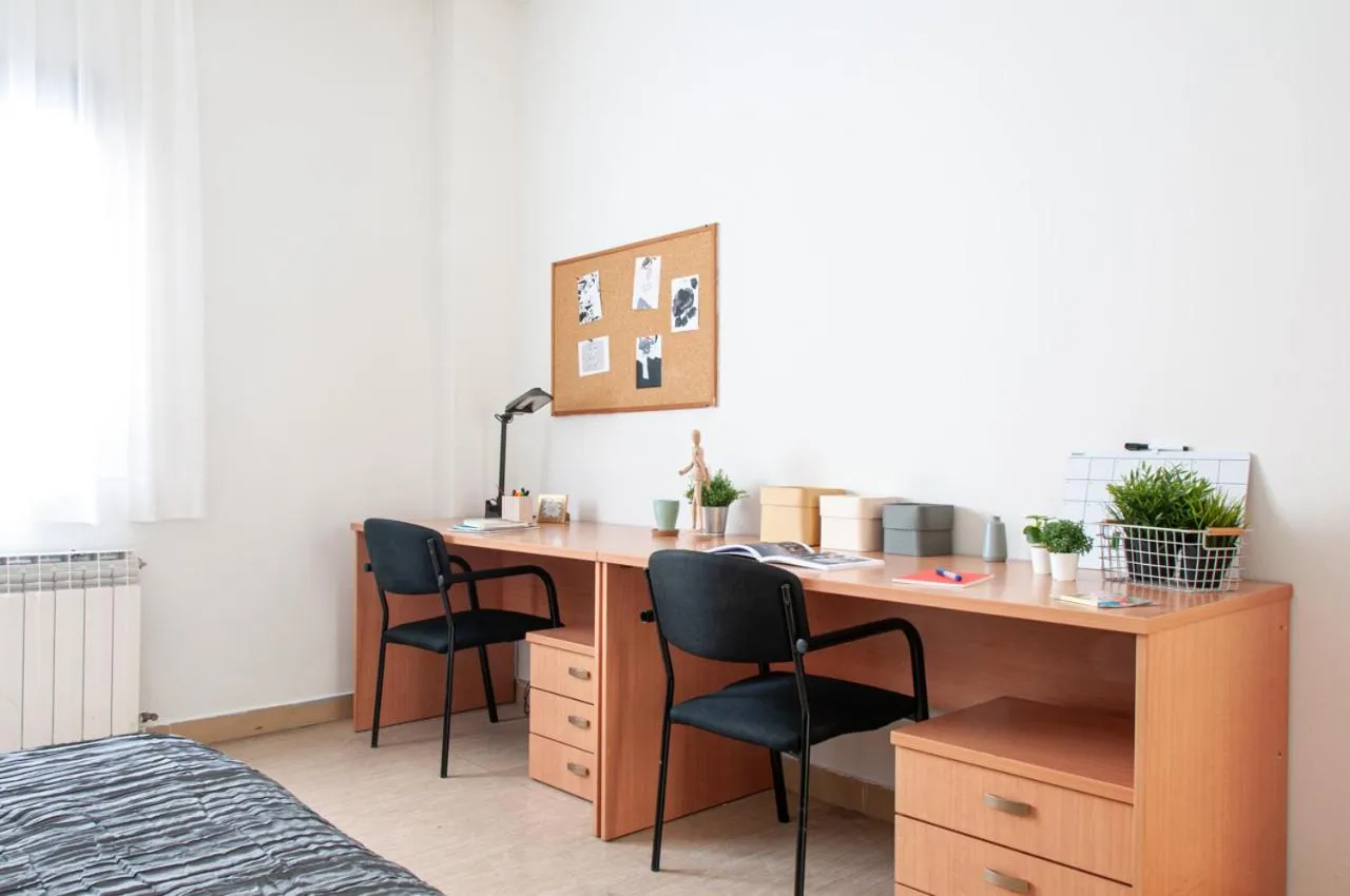 Seating area in Residencia Universitaria Resa Sant Jordi