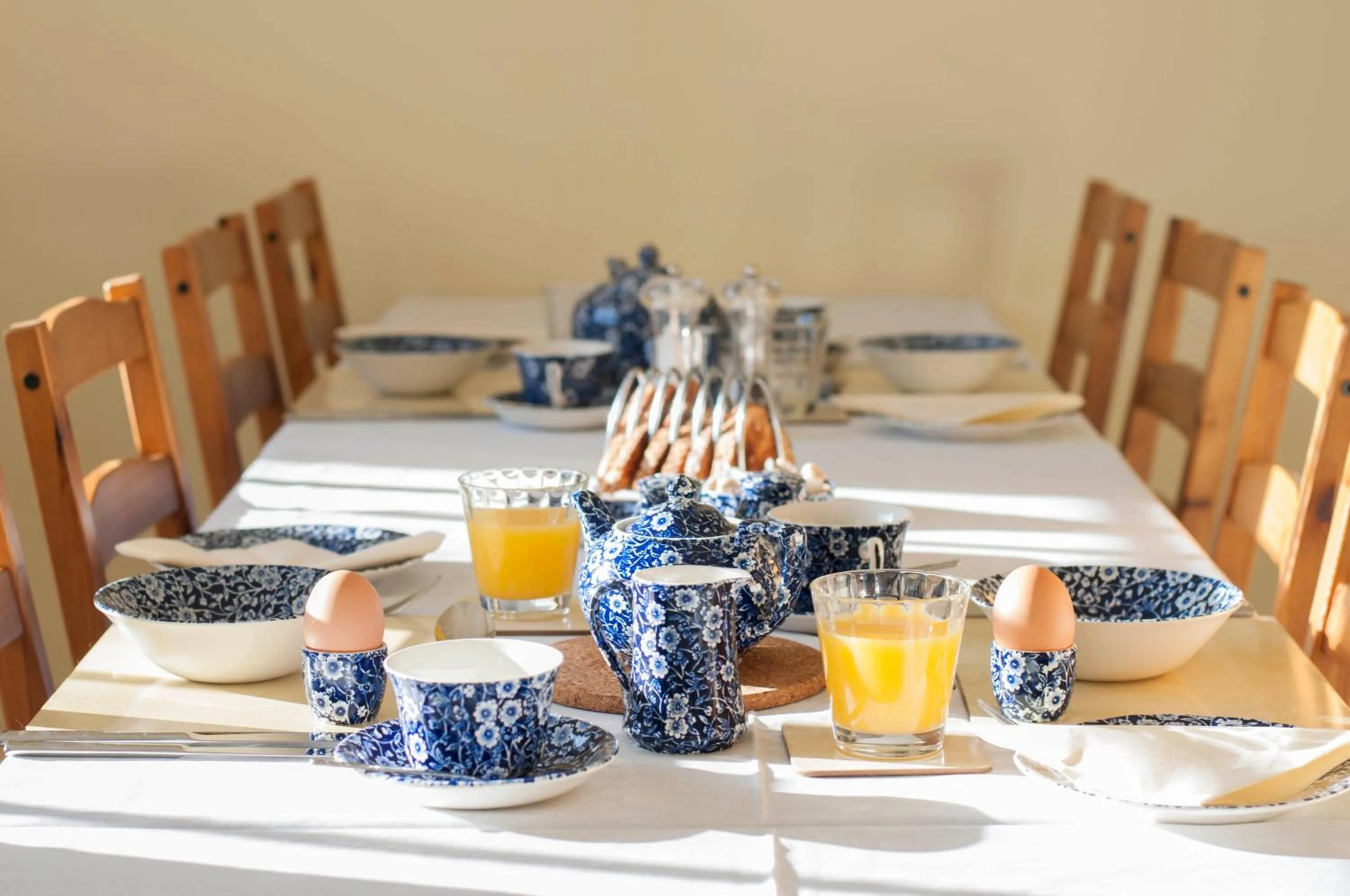 Dining area in Leverton House