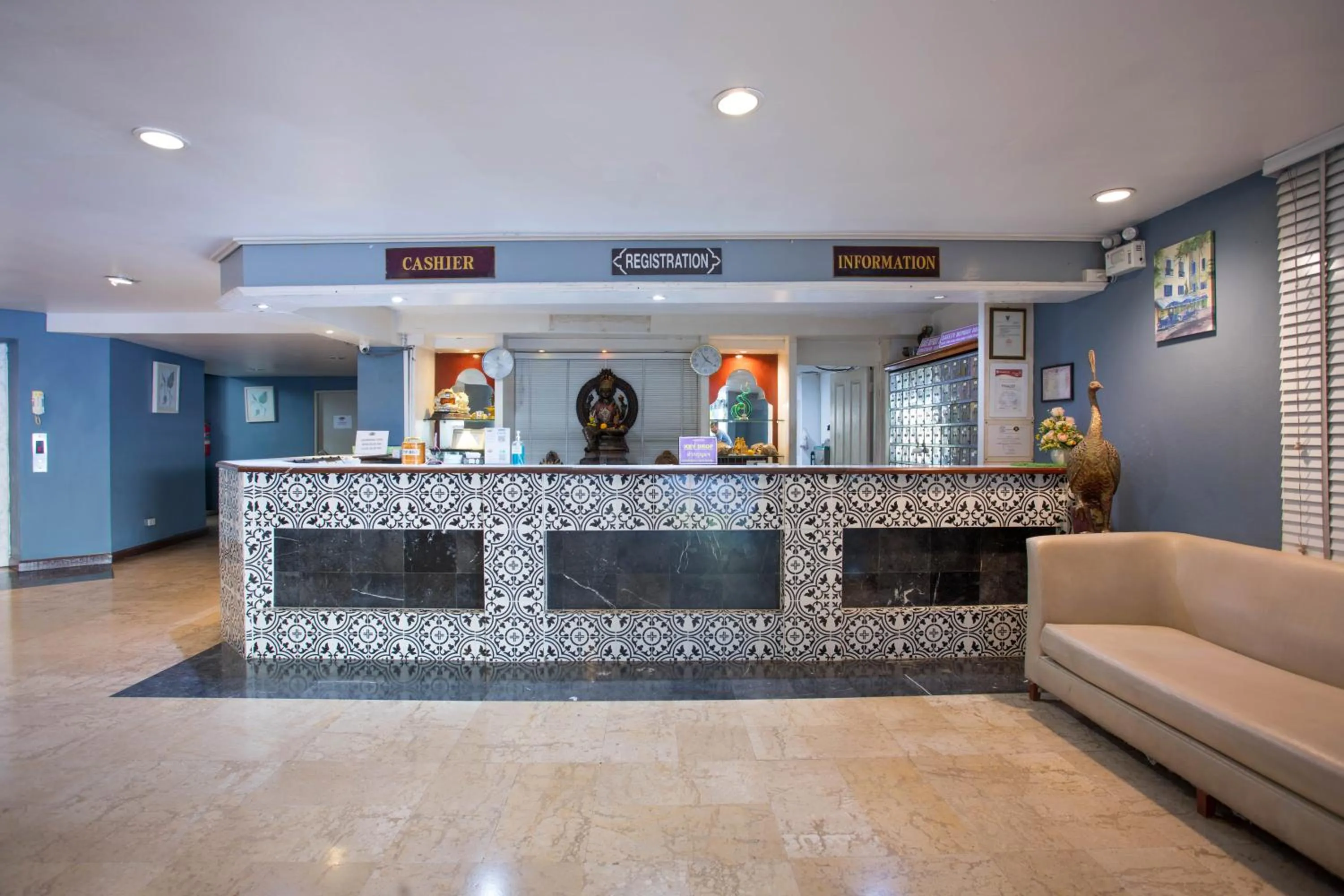 Lobby or reception in Sawasdee Siam Pattaya Hotel