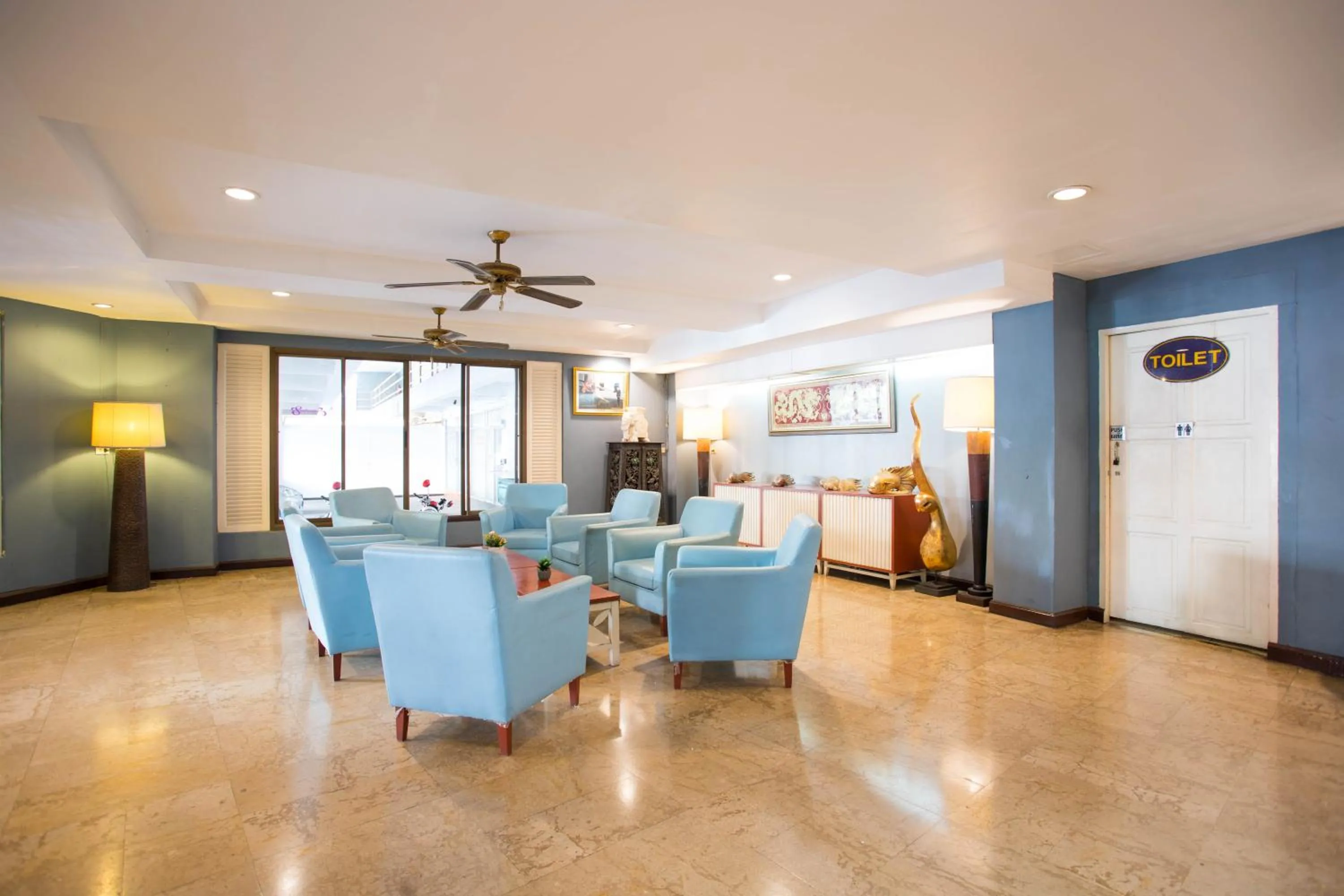 Lobby or reception in Sawasdee Siam Pattaya Hotel