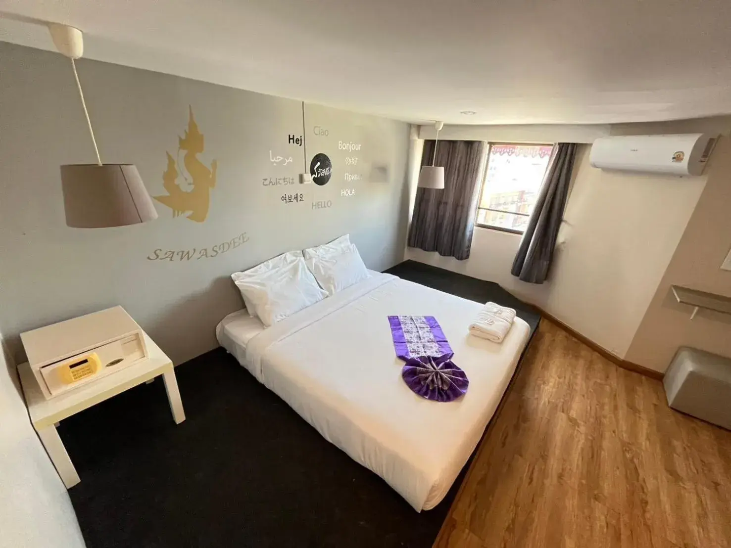 Bed in Sawasdee Siam Pattaya Hotel Bed in Sawasdee Siam Pattaya Hotel