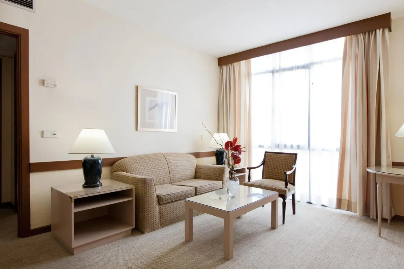 Seating area in Espahotel Plaza Basílica