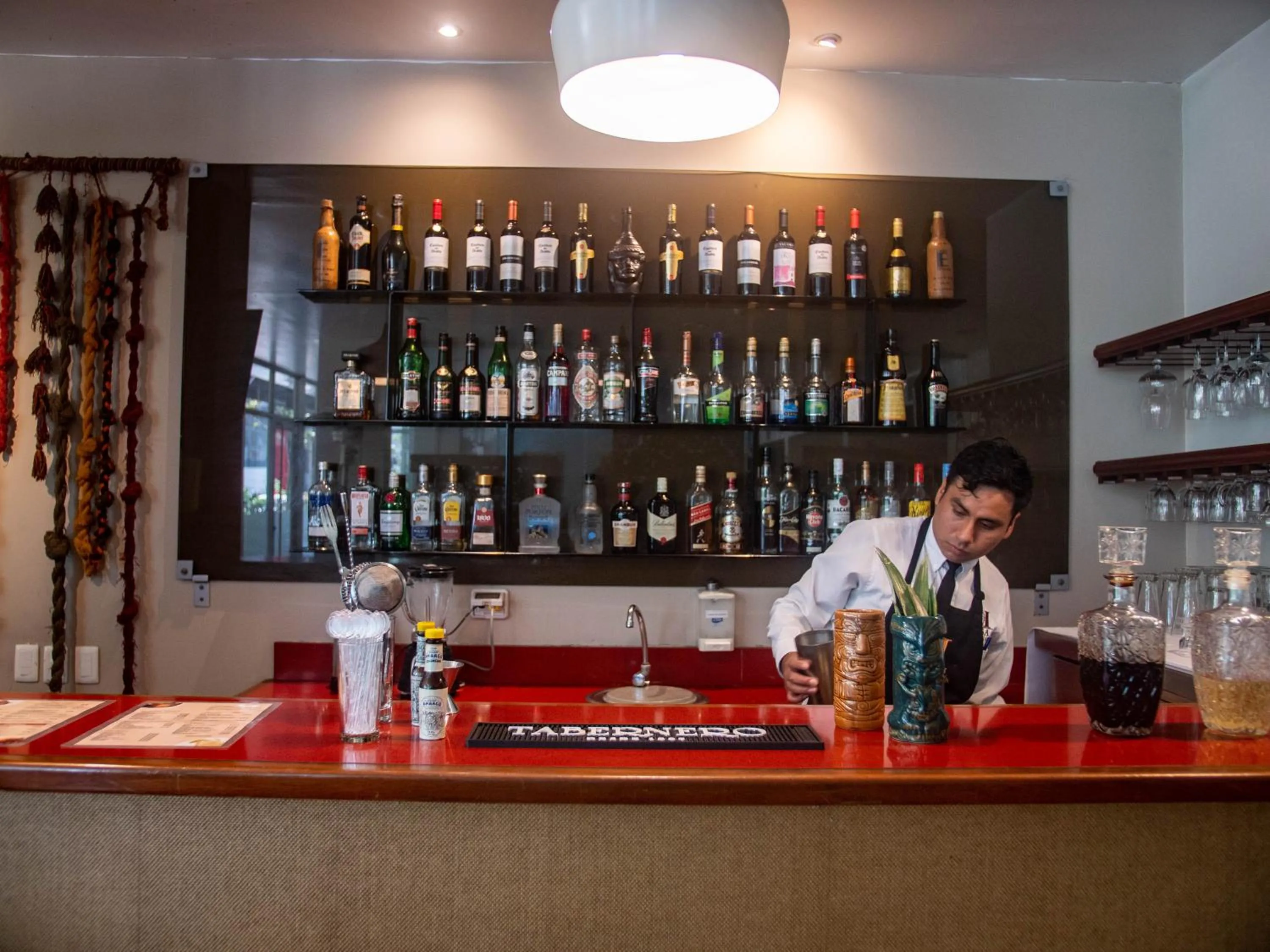 Lounge or bar in San Agustin Exclusive