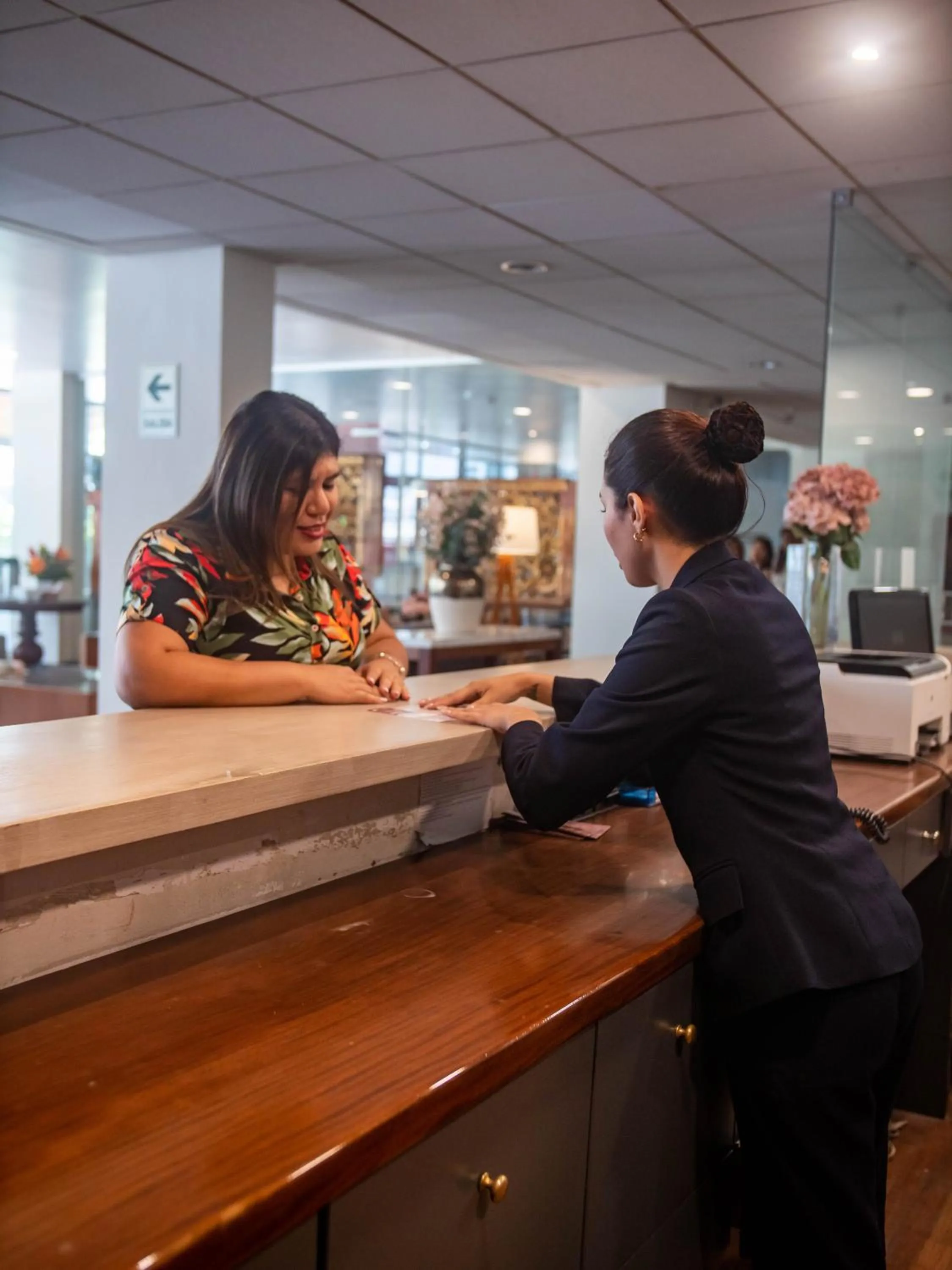 Lobby or reception in San Agustin Exclusive