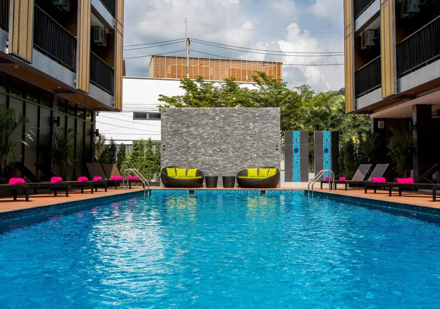 Swimming pool in GLOW Ao Nang Krabi Swimming pool in GLOW Ao Nang Krabi