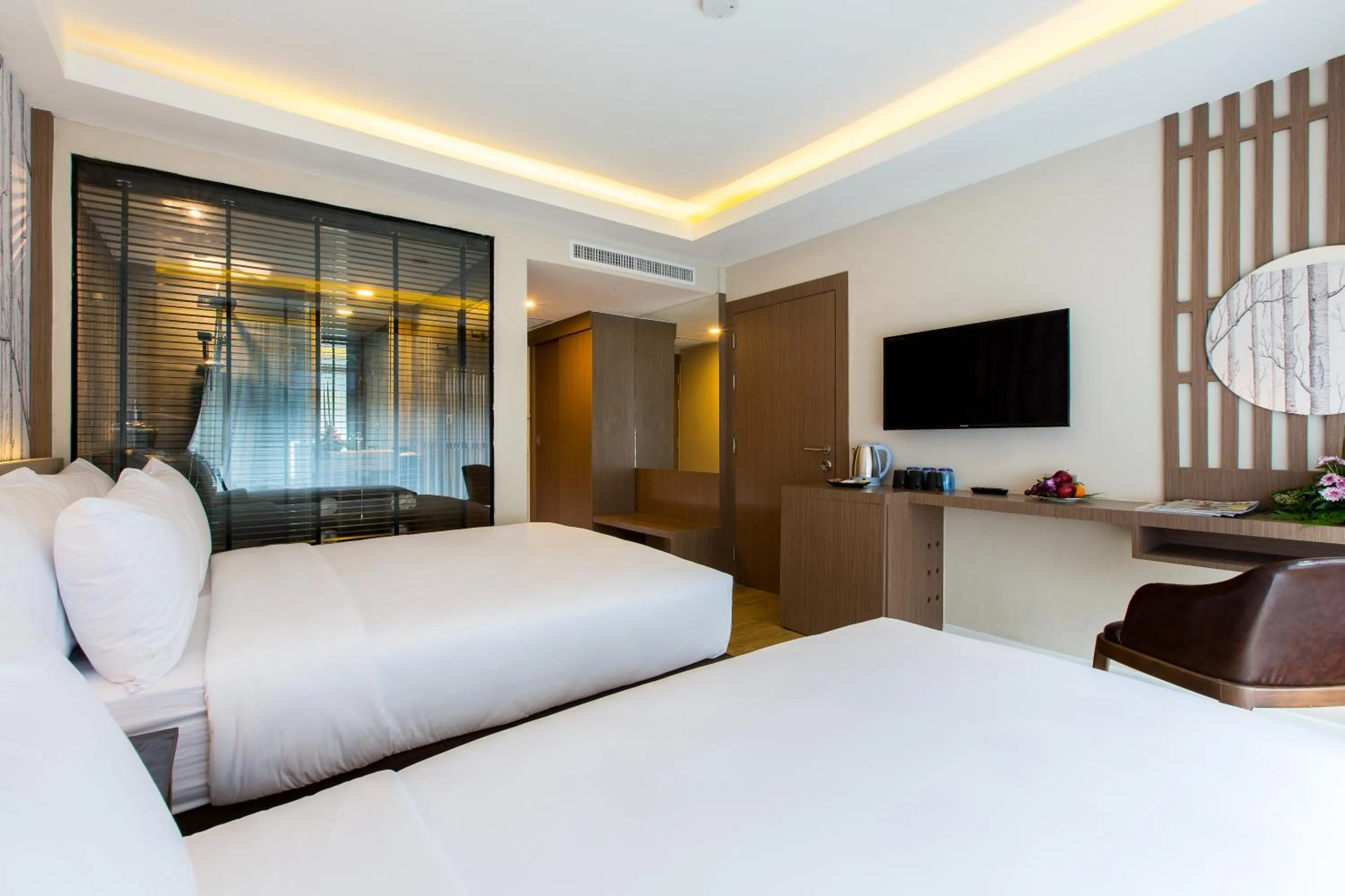 Bed in GLOW Ao Nang Krabi