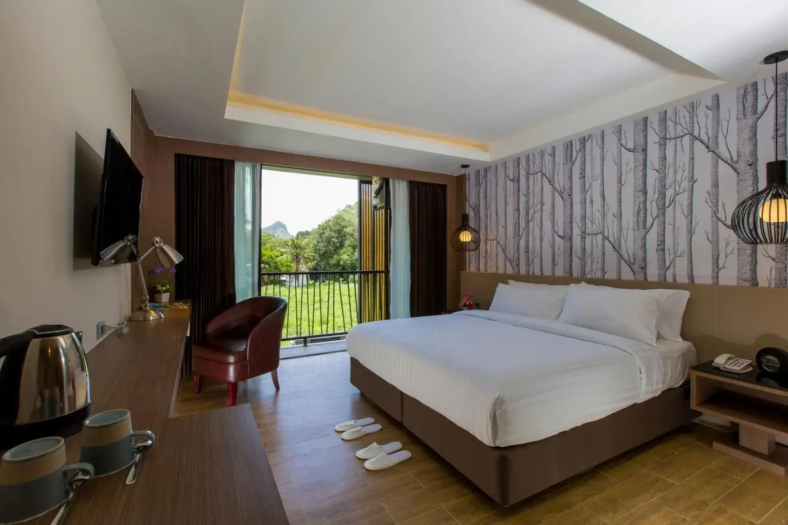 Seating area, Bed in GLOW Ao Nang Krabi Seating area, Bed in GLOW Ao Nang Krabi