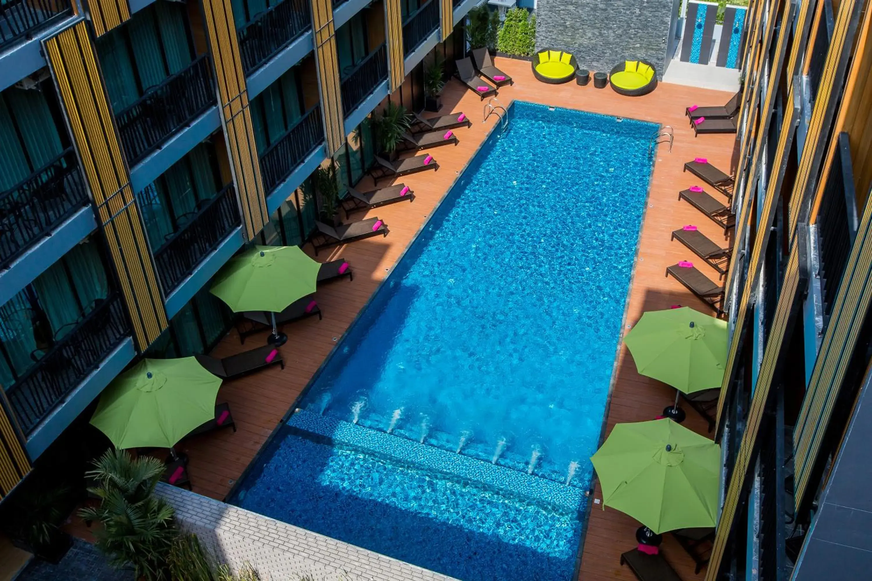 Pool view in GLOW Ao Nang Krabi Pool view in GLOW Ao Nang Krabi