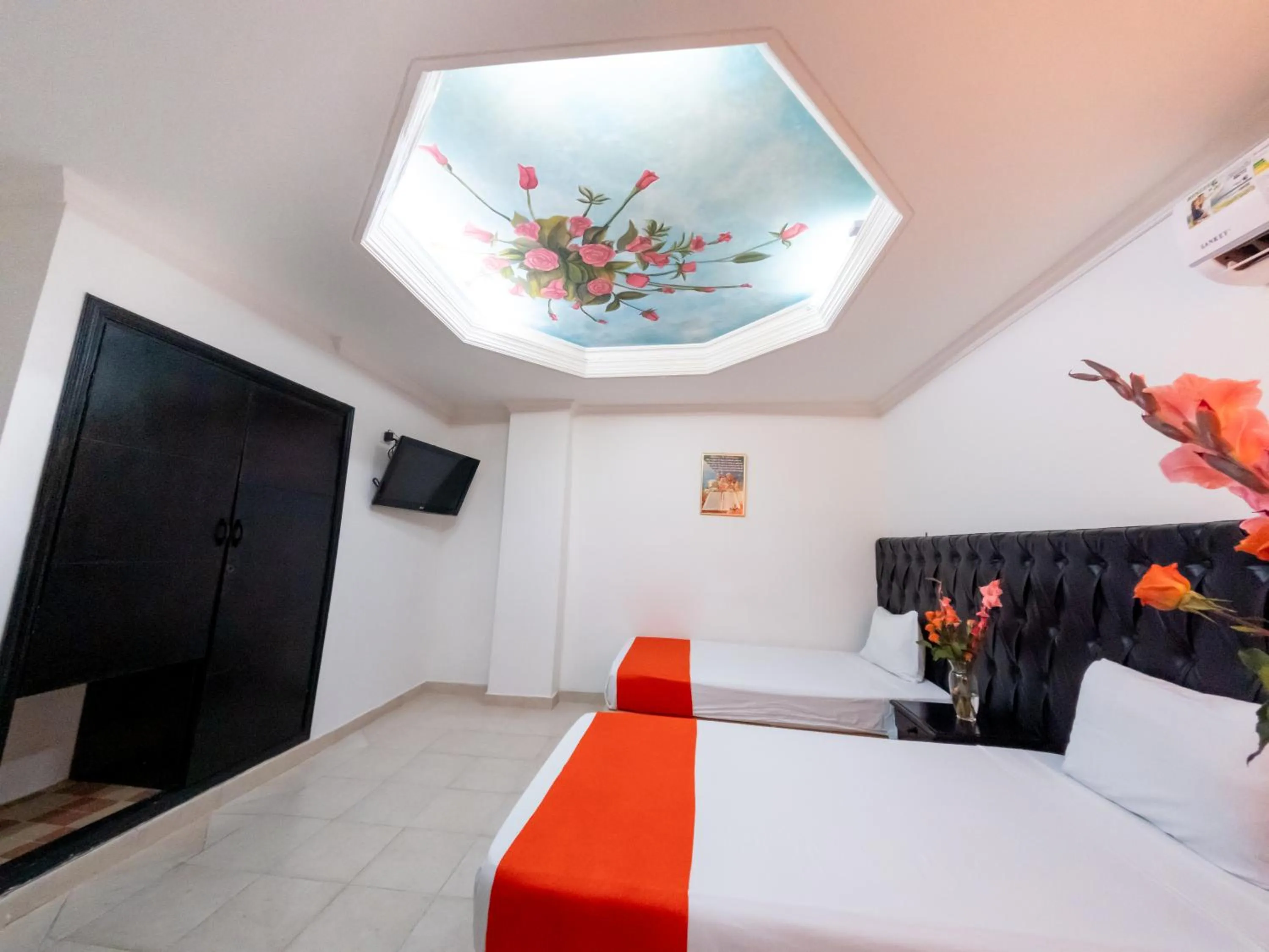 Bed in Hotel Caribe Plaza Barranquilla