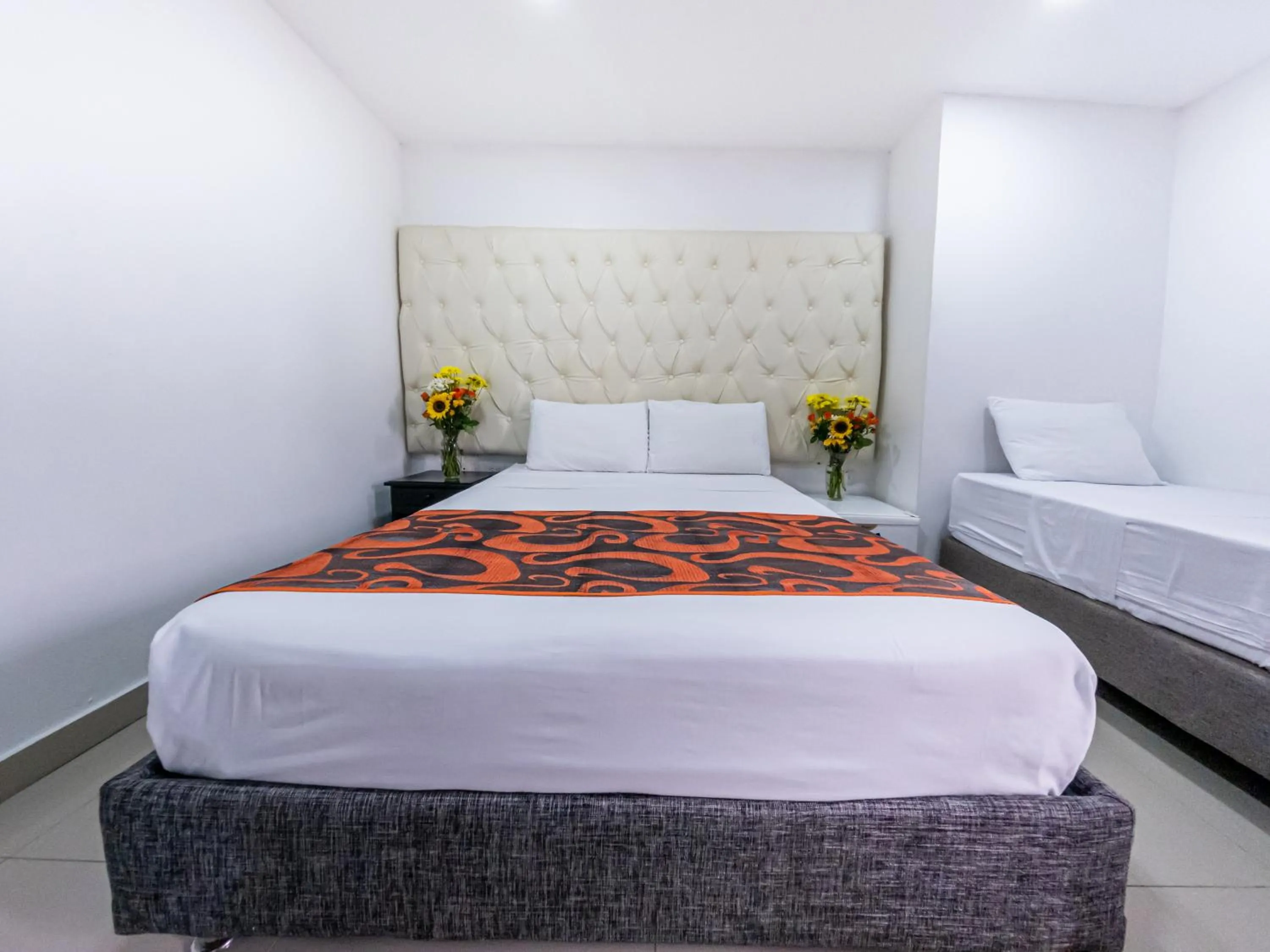 Bed in Hotel Caribe Plaza Barranquilla