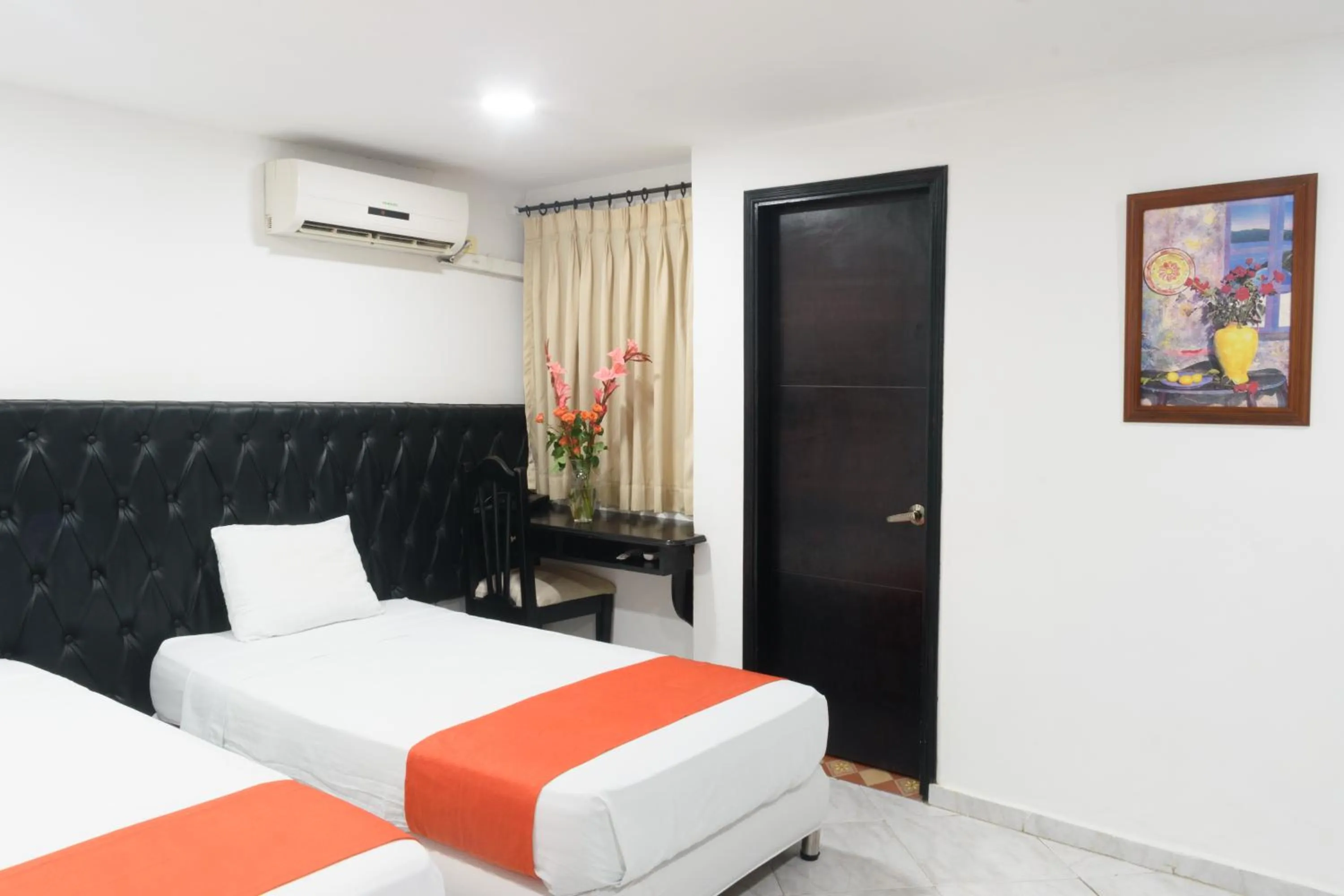 Bed in Hotel Caribe Plaza Barranquilla