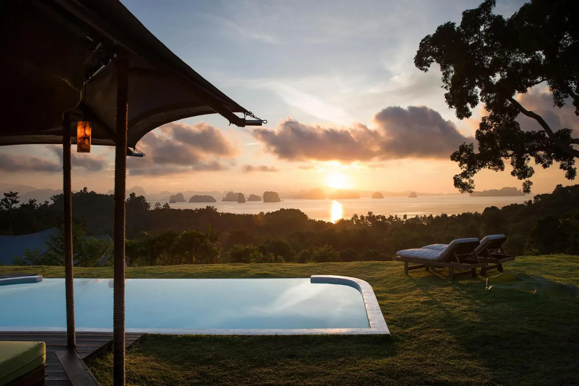 Sea view in 9 Hornbills Tented Camp Sea view in 9 Hornbills Tented Camp