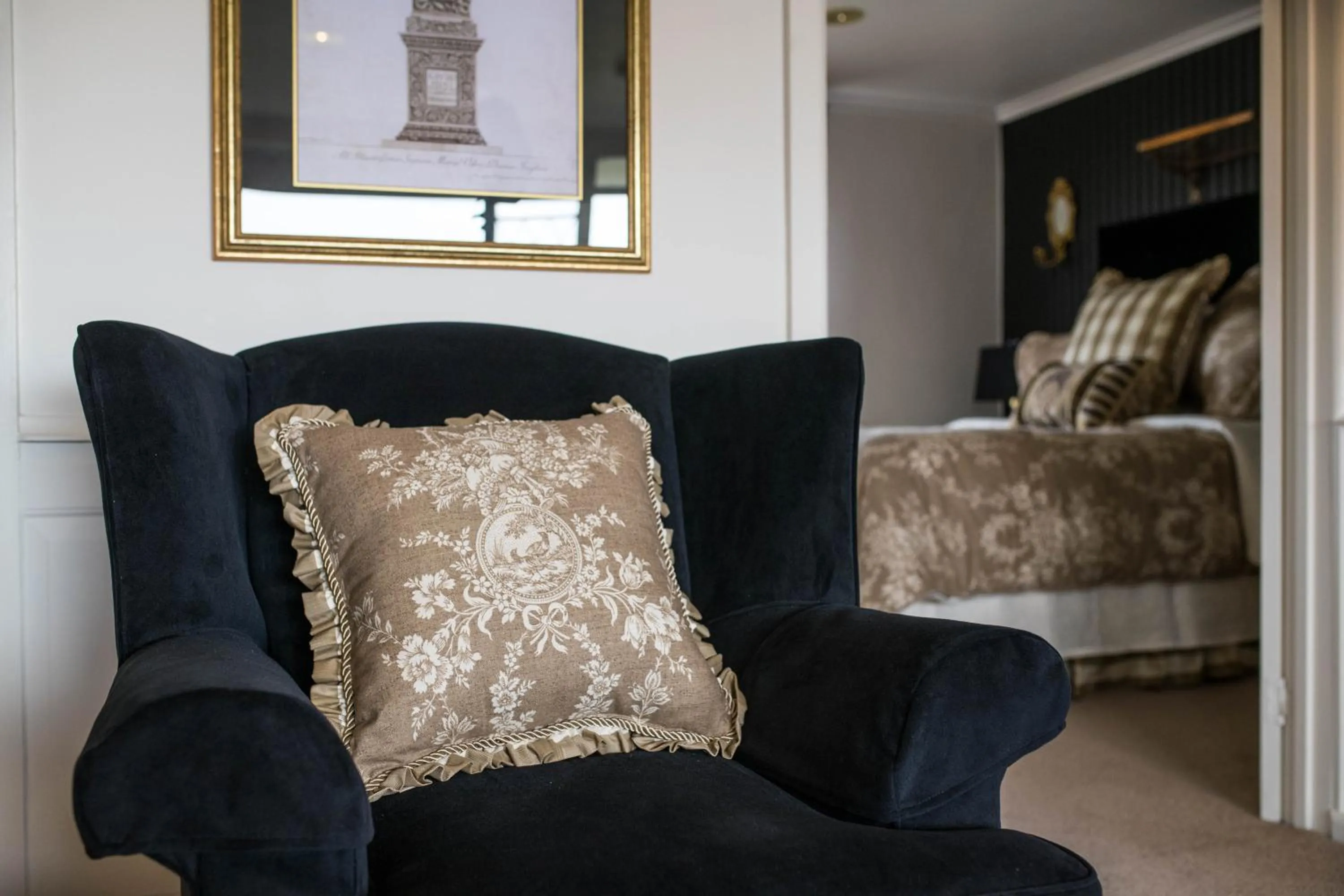 Living room in Battery Point Boutique Accommodation