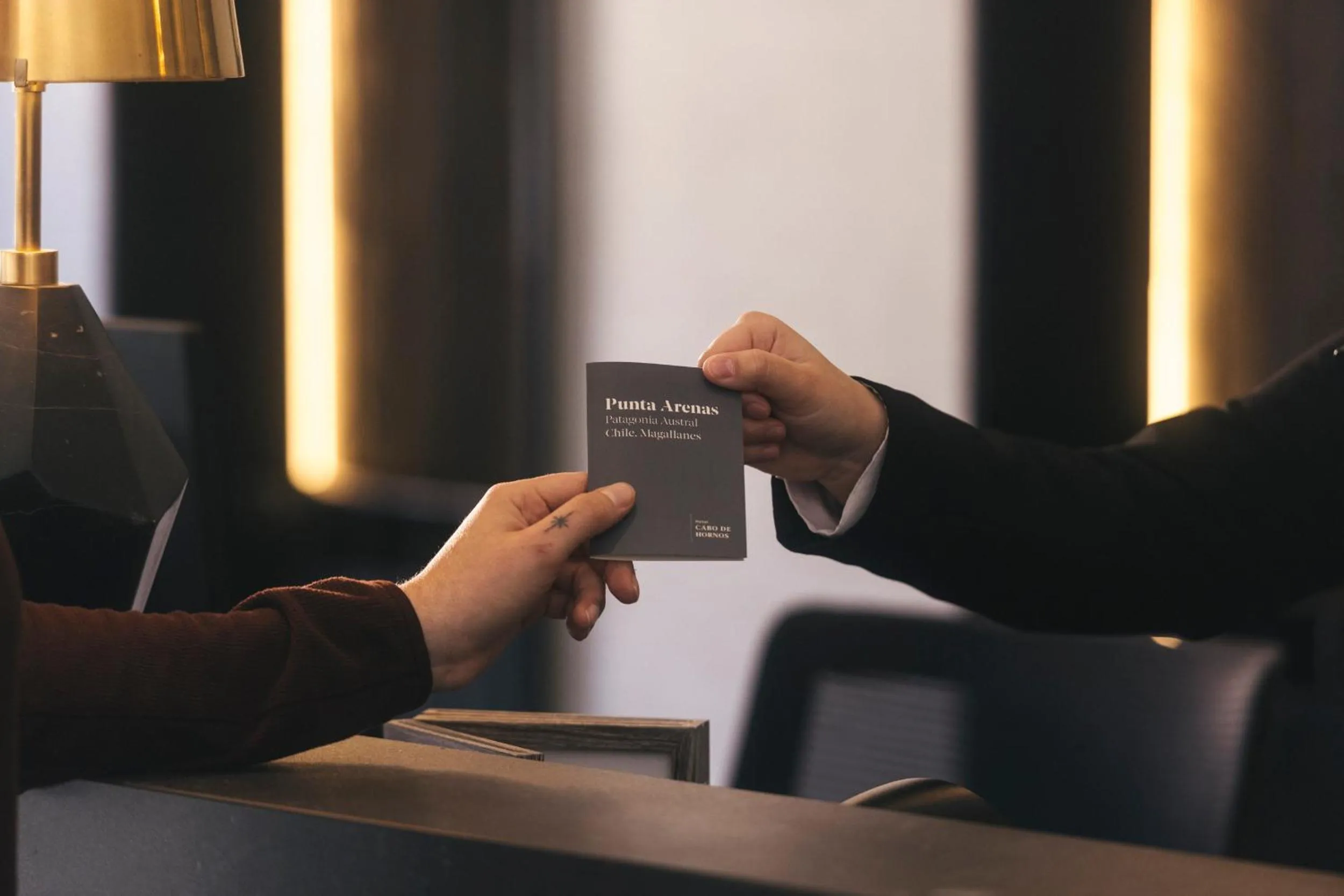 Lobby or reception in Hotel Cabo De Hornos