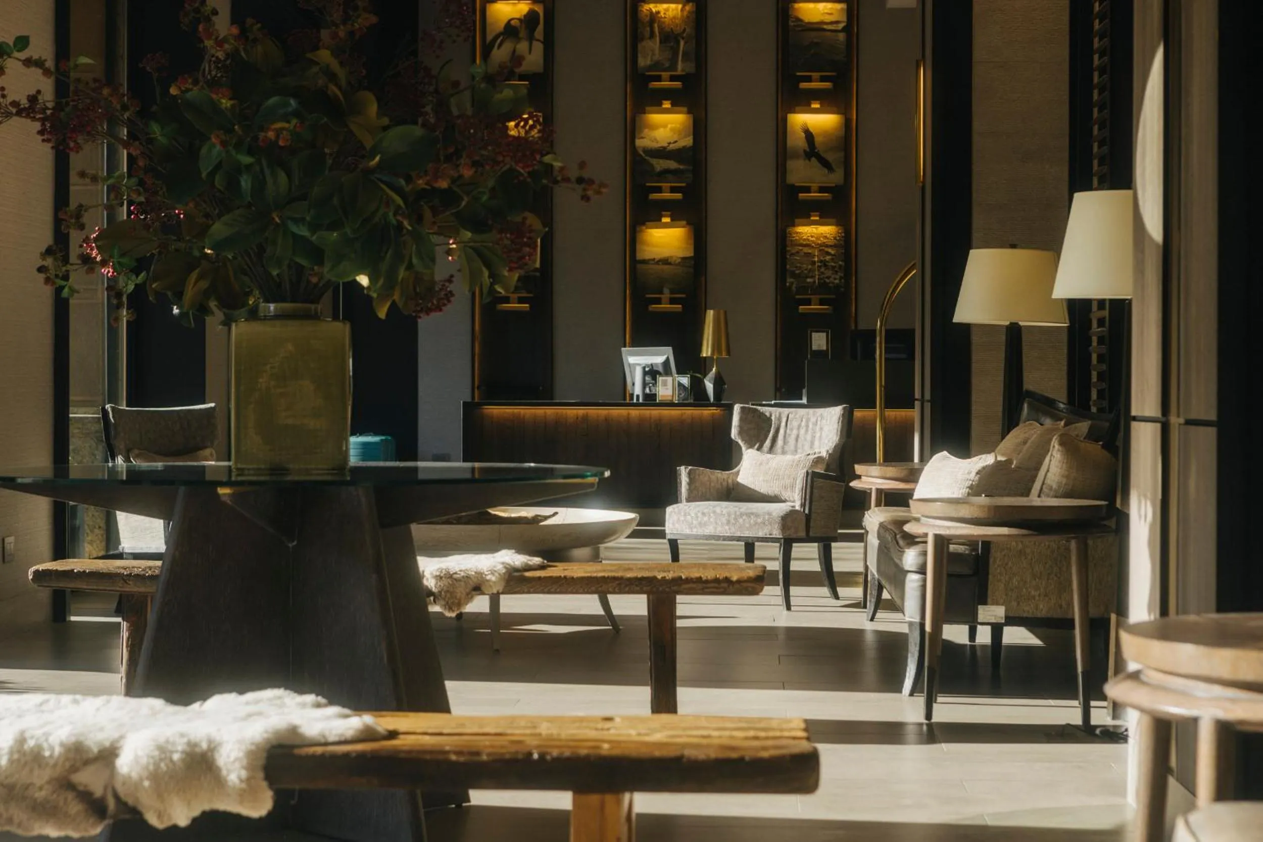 Lobby or reception in Hotel Cabo De Hornos