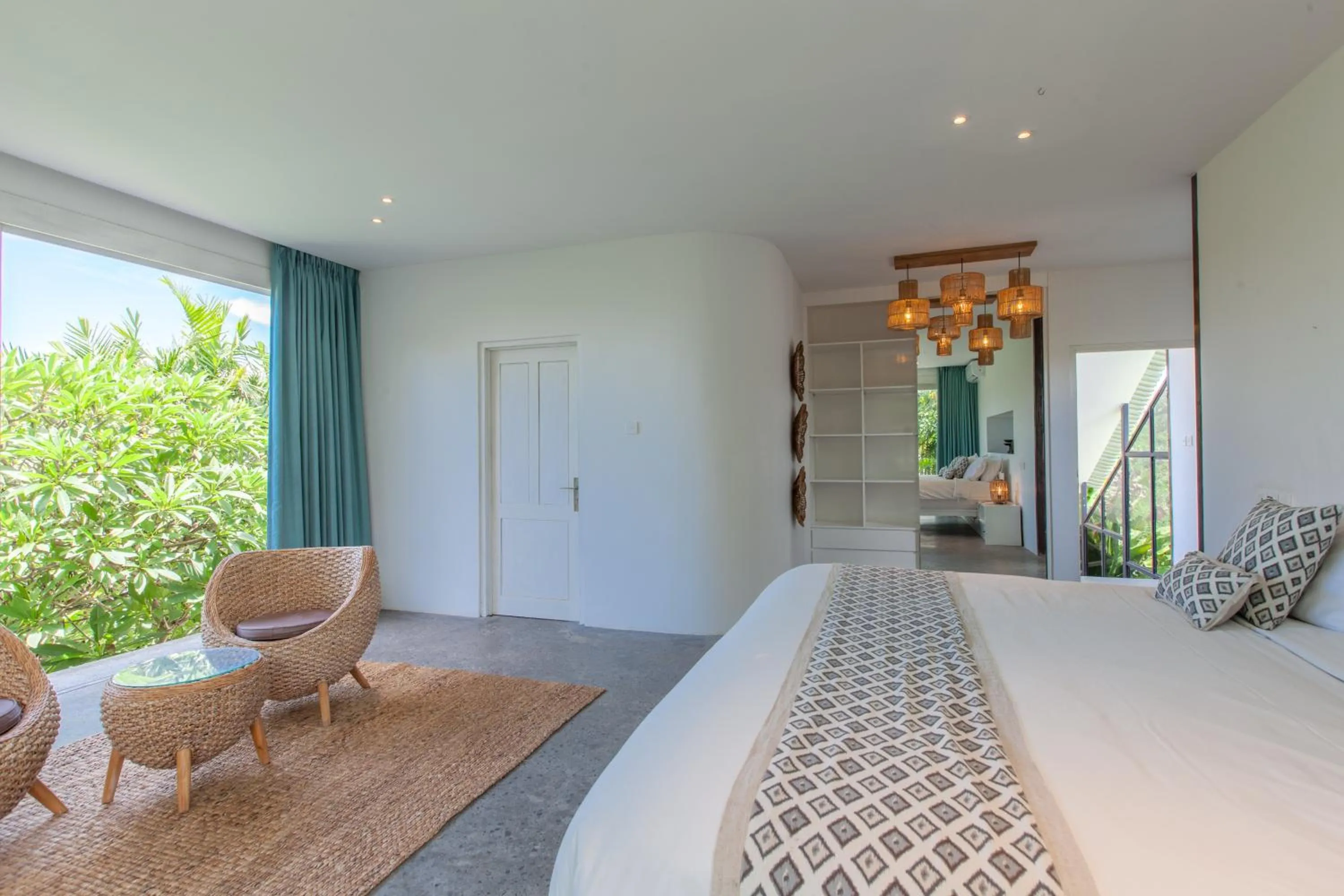 Bedroom, Bed in The Green Room Canggu