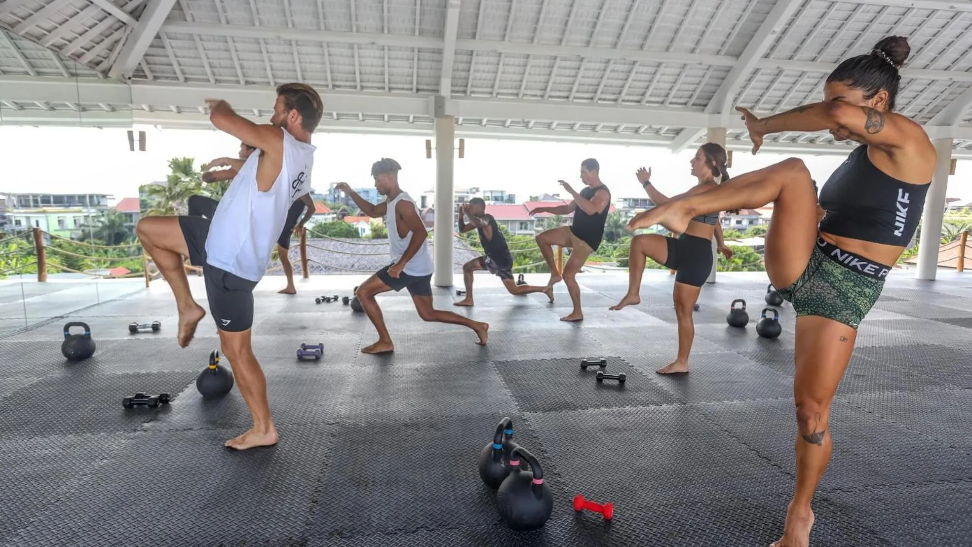 Fitness centre/facilities in The Green Room Canggu