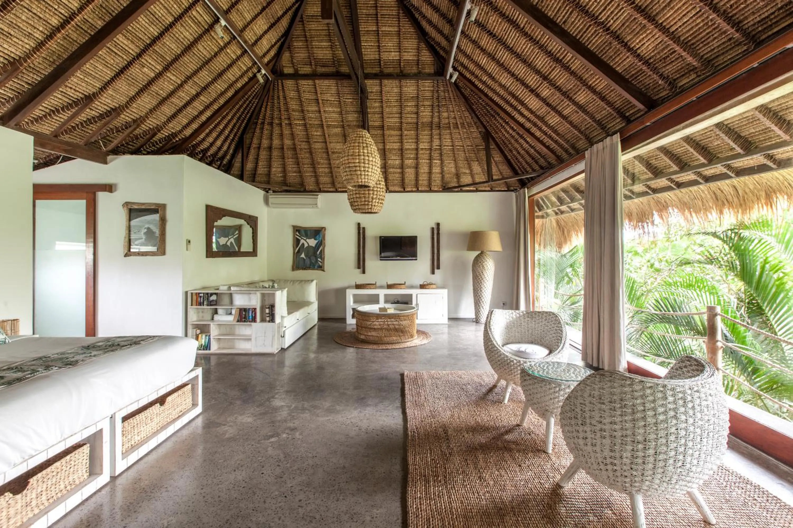 Living room in The Green Room Canggu