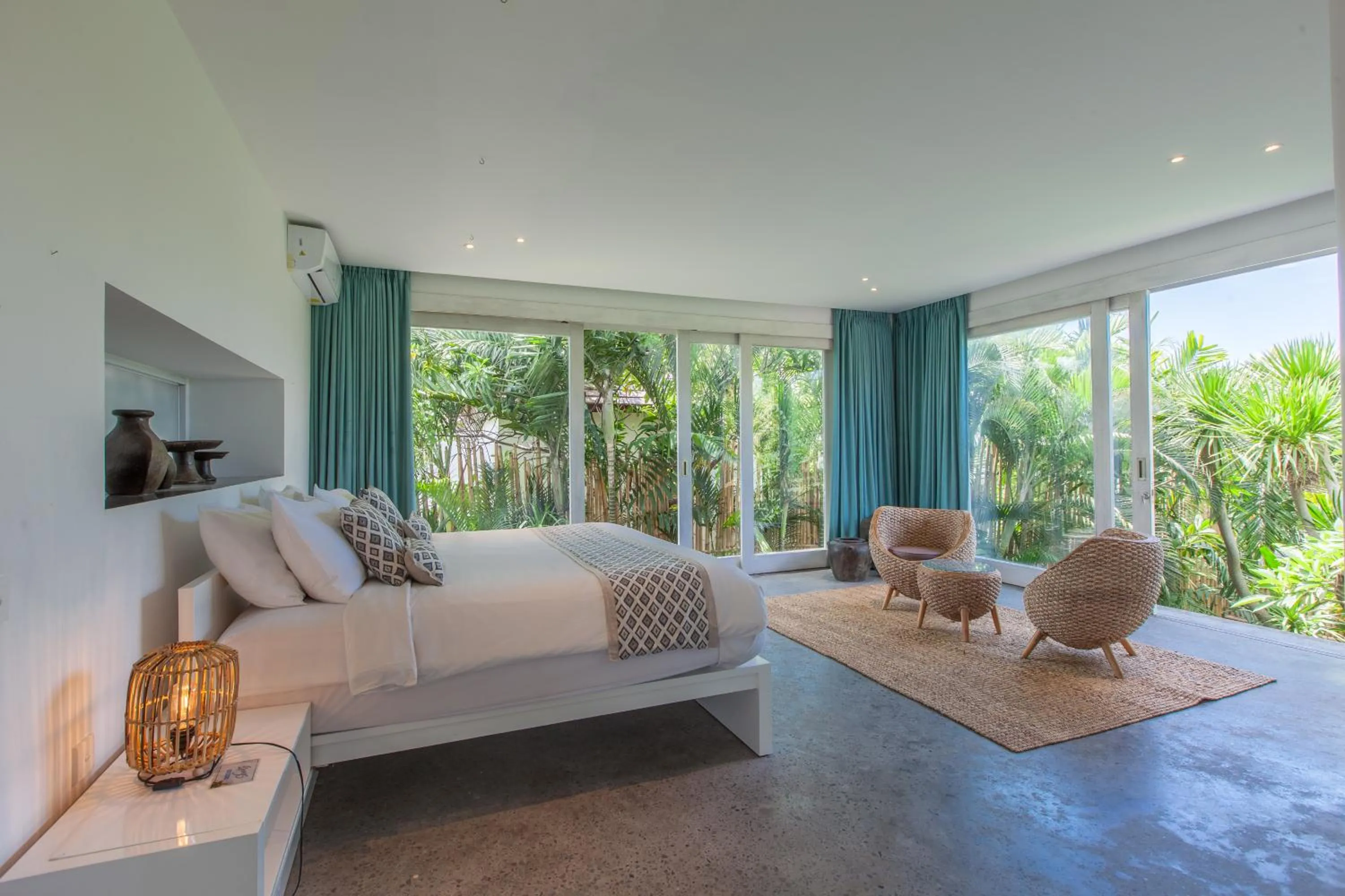 Bedroom, Bed in The Green Room Canggu