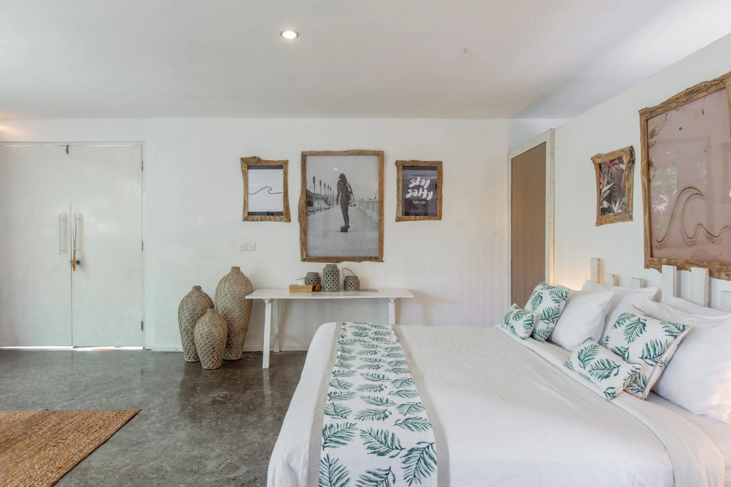 Bedroom, Bed in The Green Room Canggu