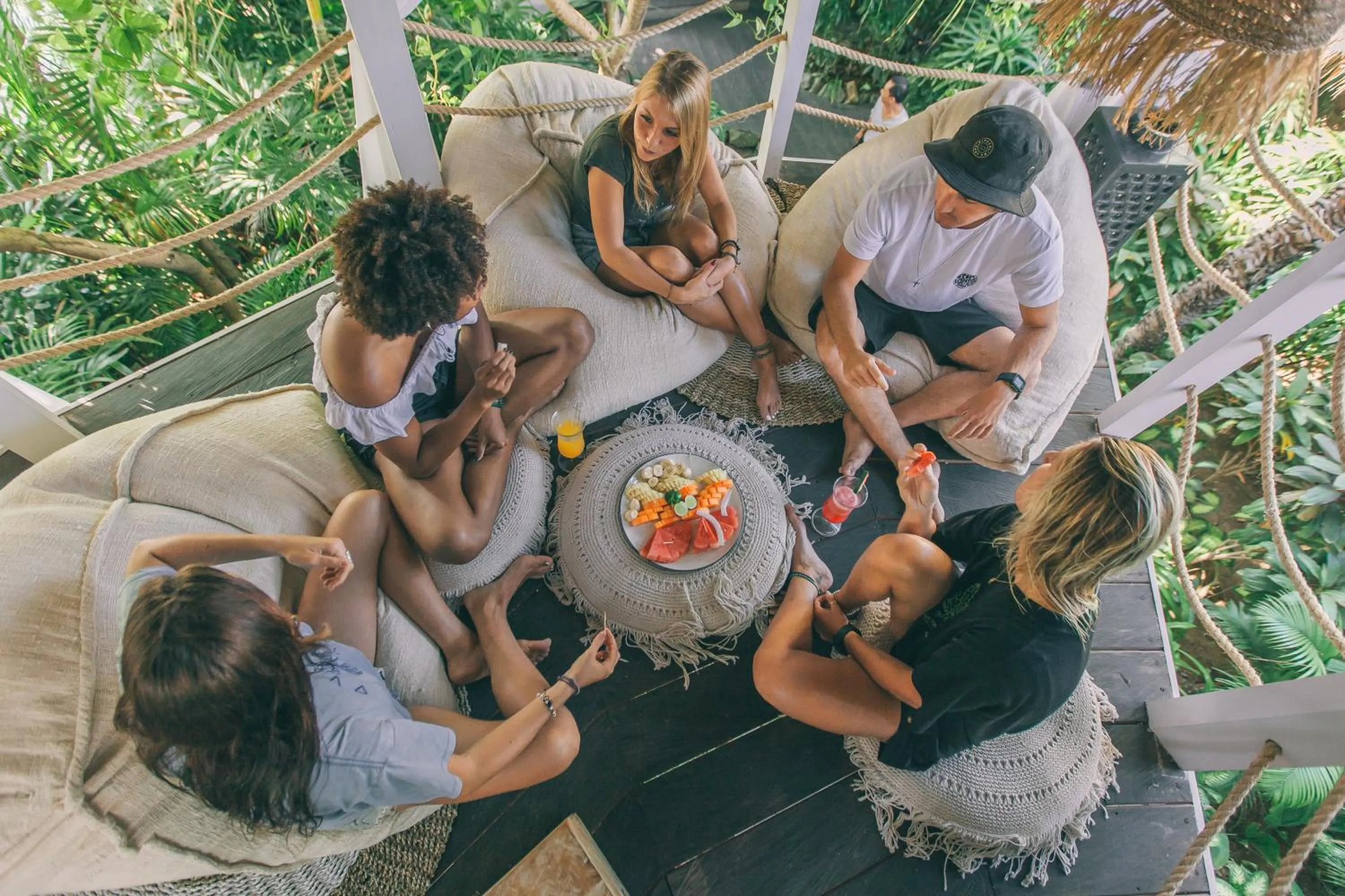 Property building in The Green Room Seminyak