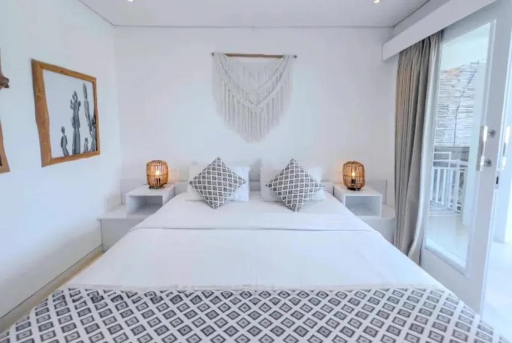 Bed in The Green Room Seminyak