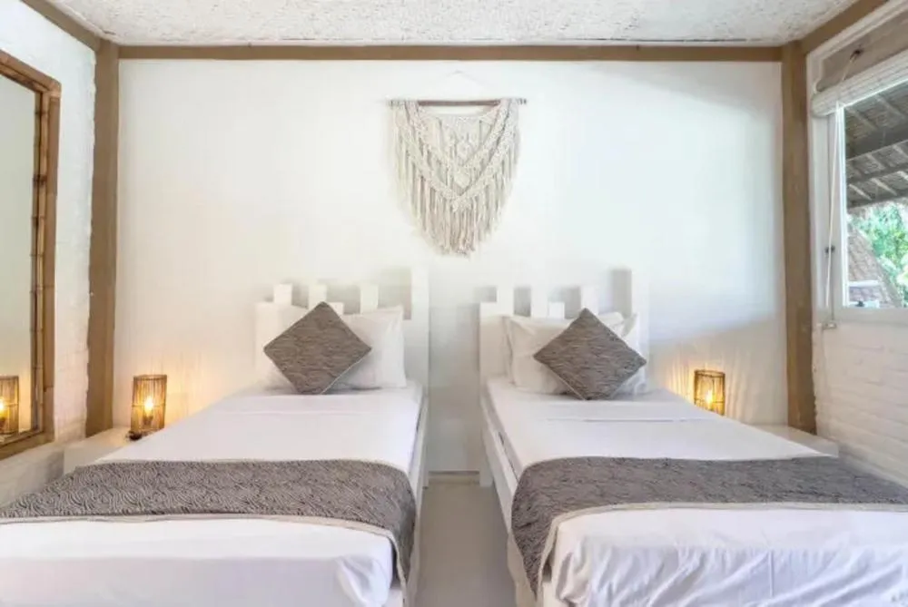 Bed in The Green Room Seminyak