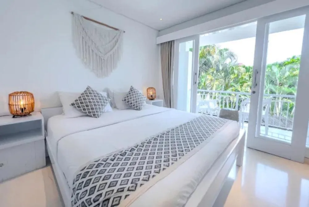 Bed in The Green Room Seminyak