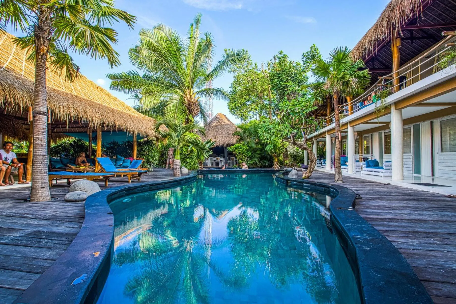 Property building in The Green Room Seminyak