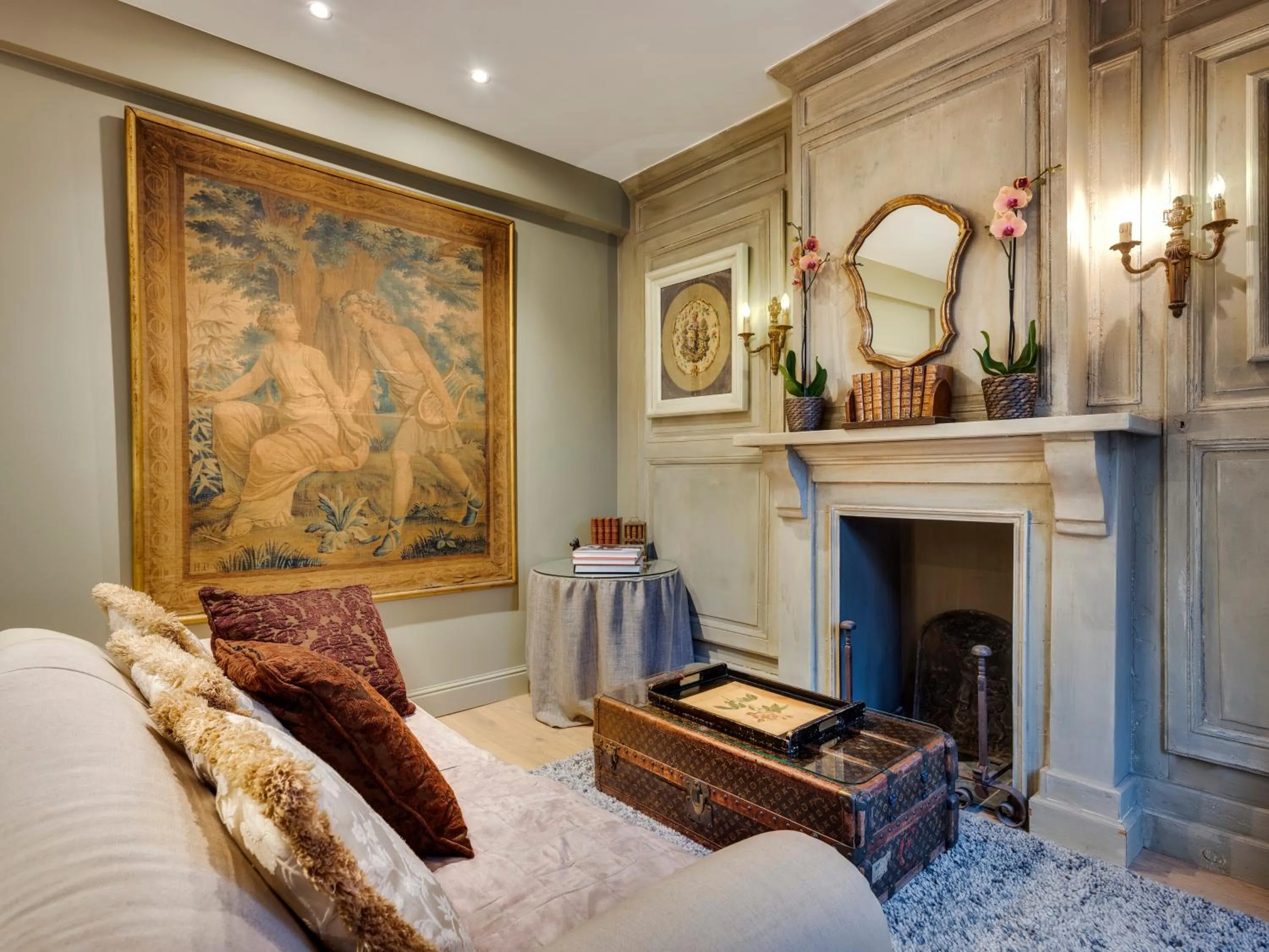 Living room in B&B Maison le Dragon